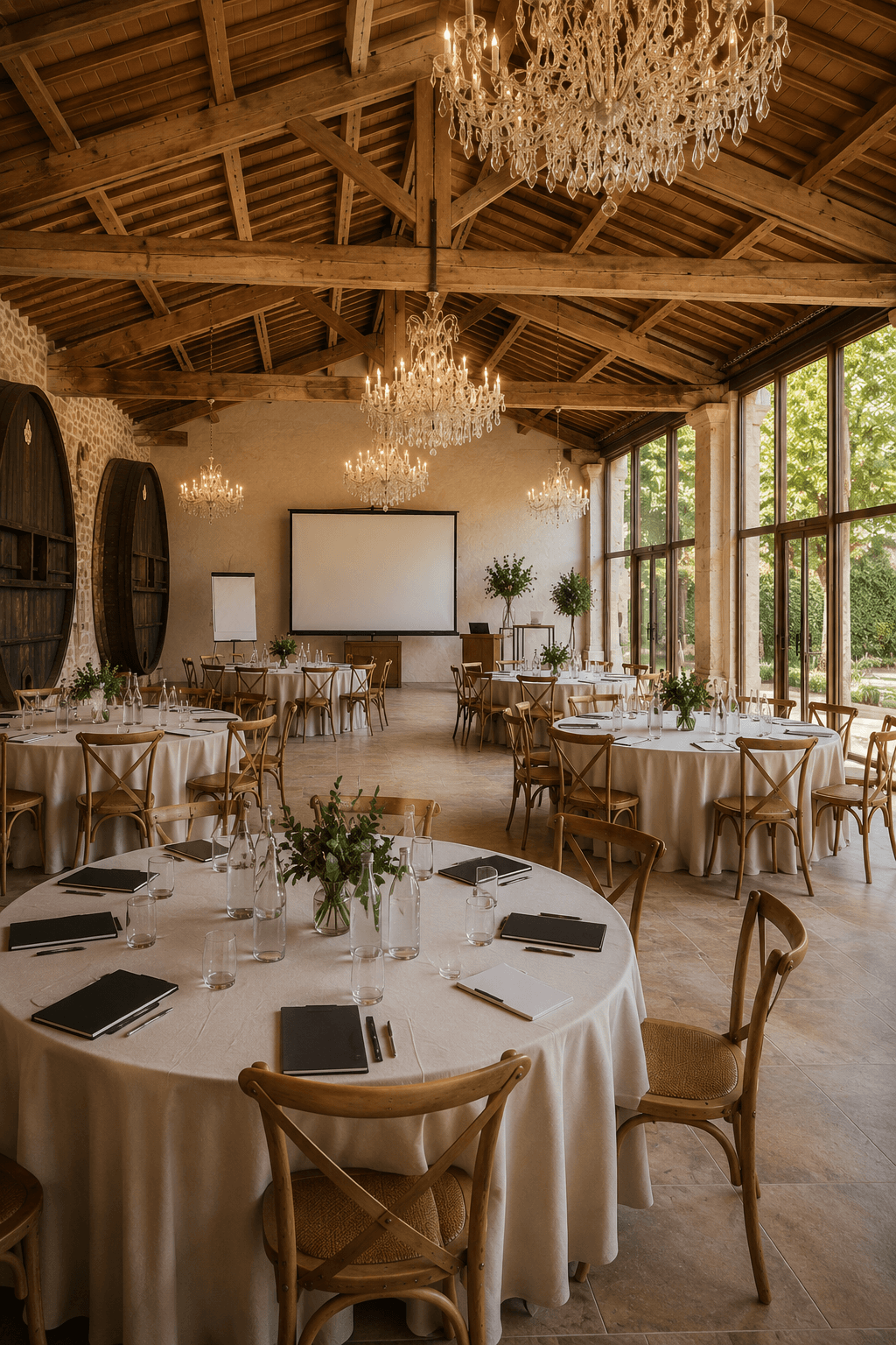 Corporate retreat at Domaine de la Clapière, private event venue in Languedoc