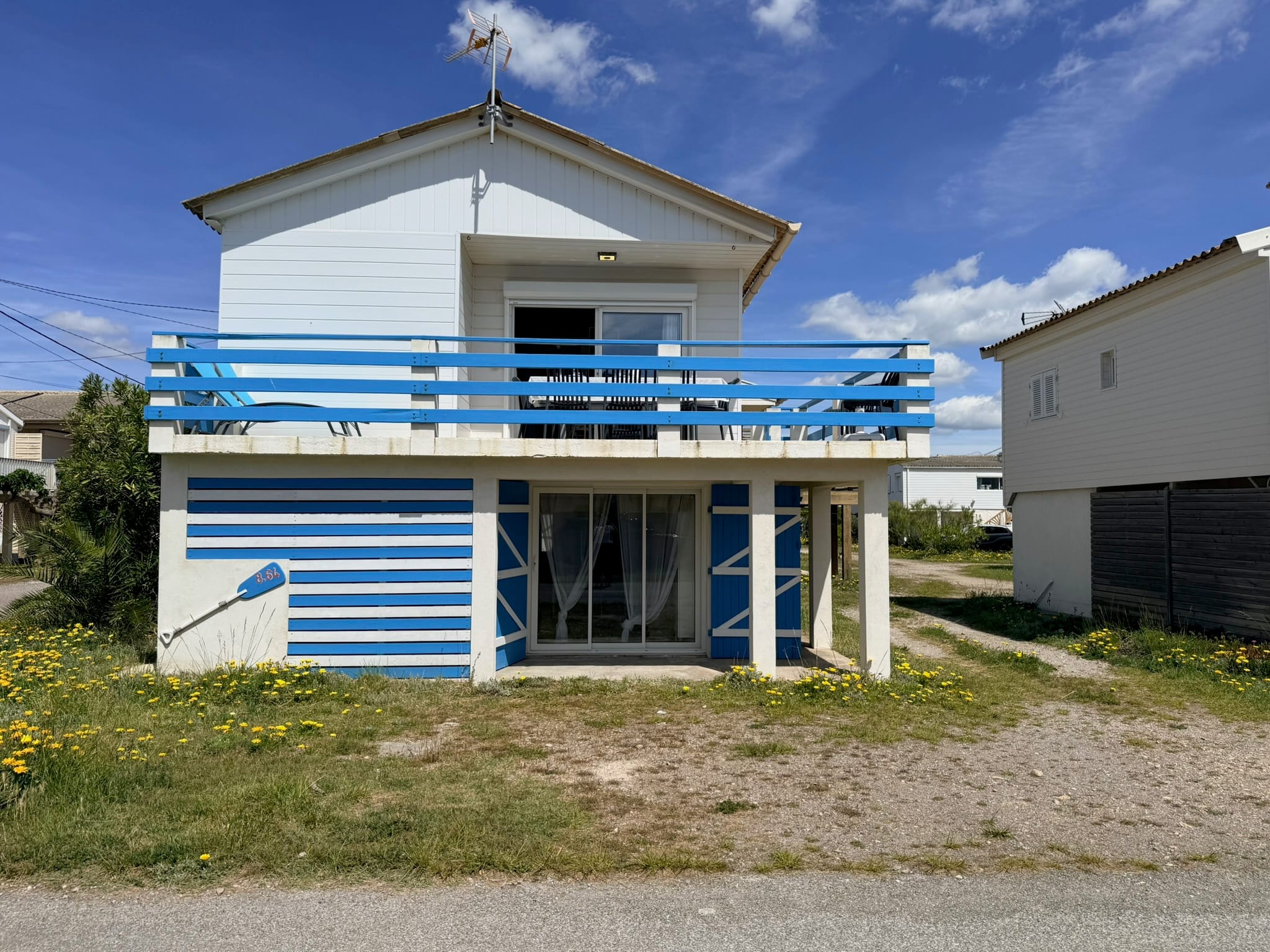 Exterior at Le Chalet, Gruissan, Languedoc