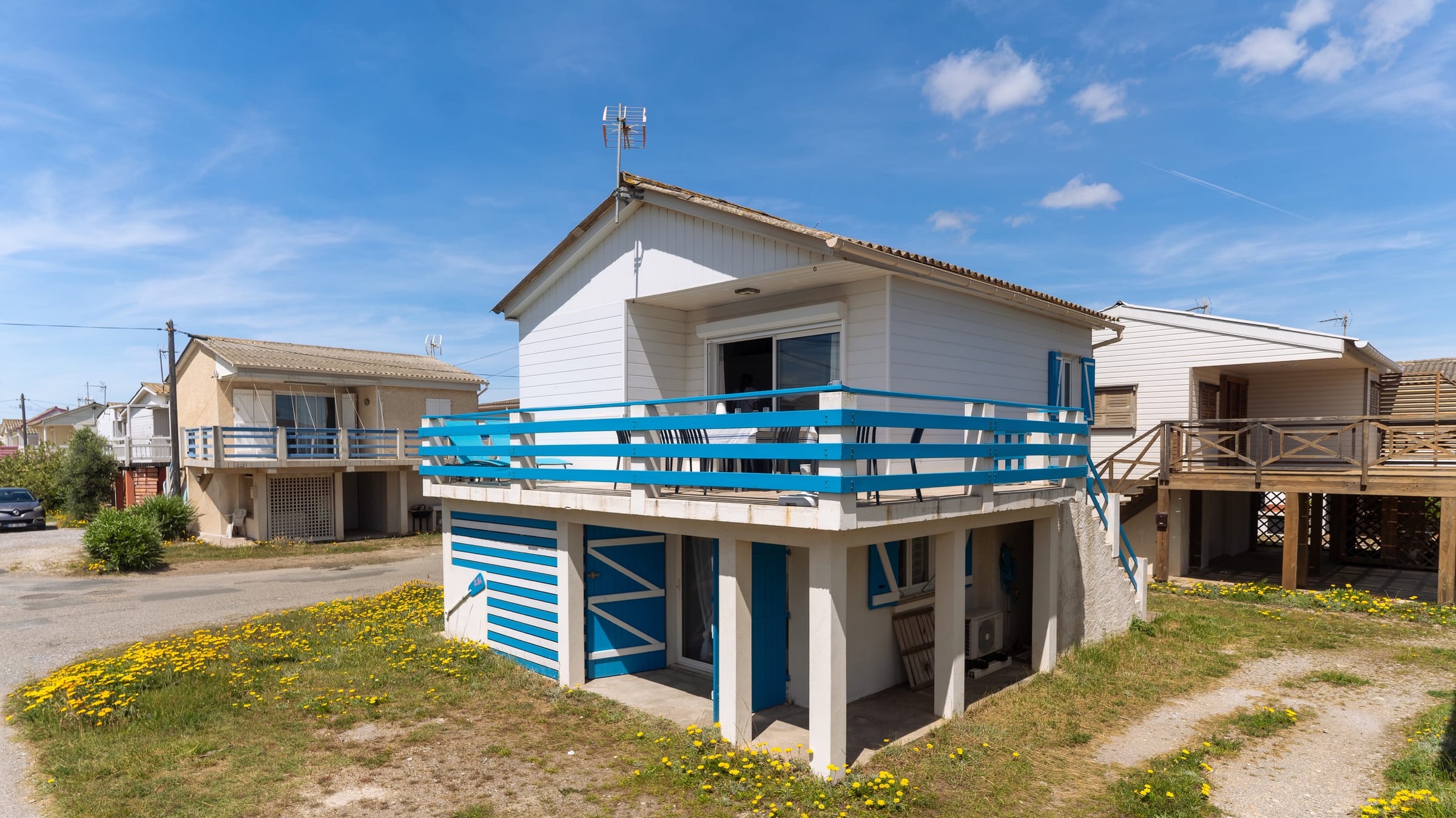 Exterior at Le Chalet, Gruissan, Languedoc