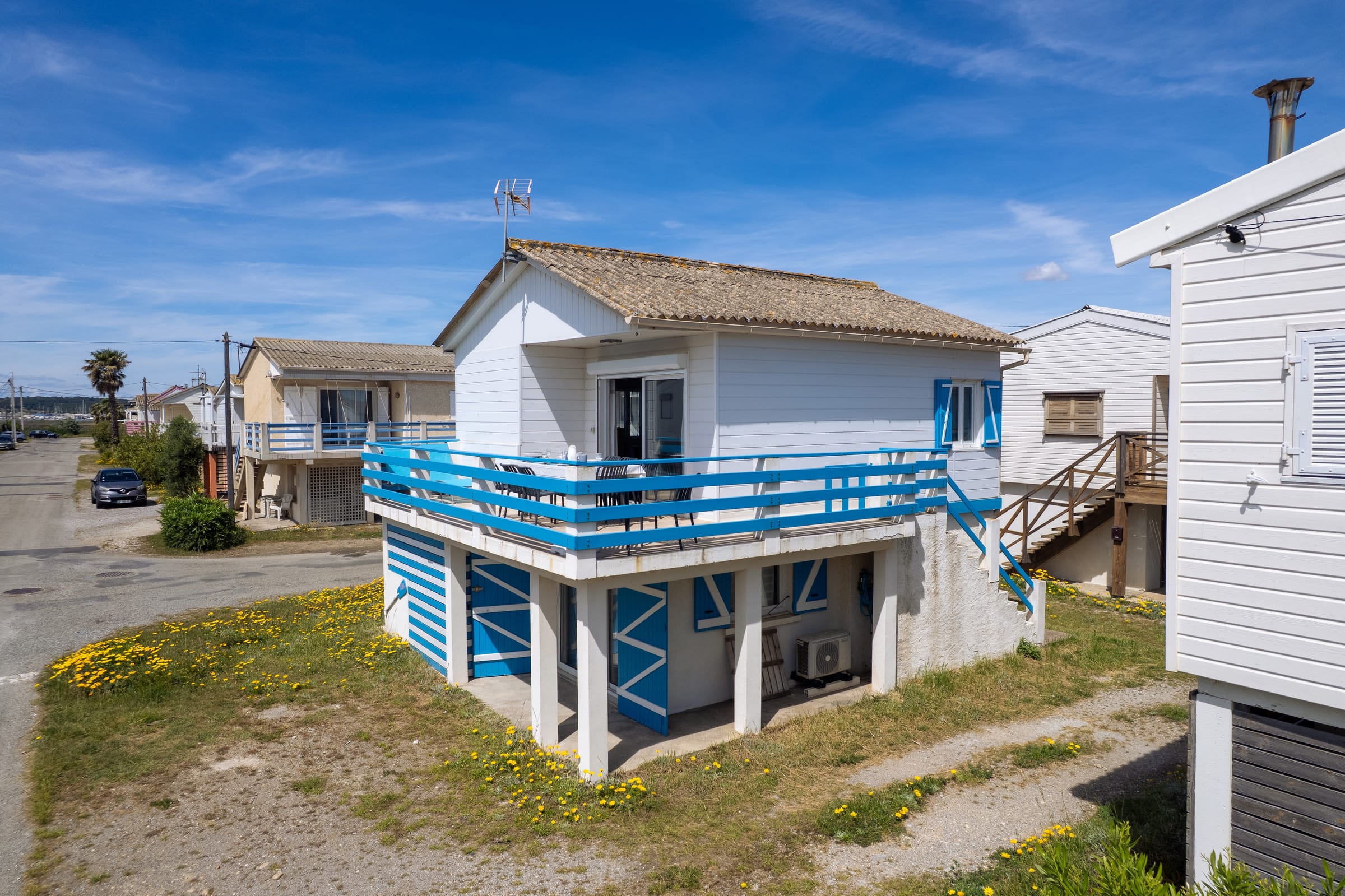 Exterior at Le Chalet, Gruissan, Languedoc