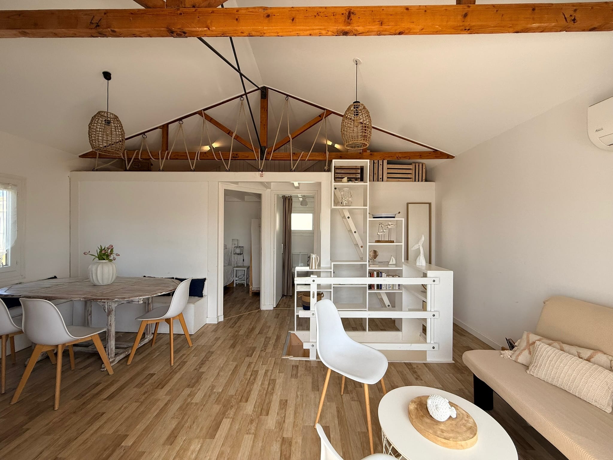 Living Room at Le Chalet, Gruissan, Languedoc