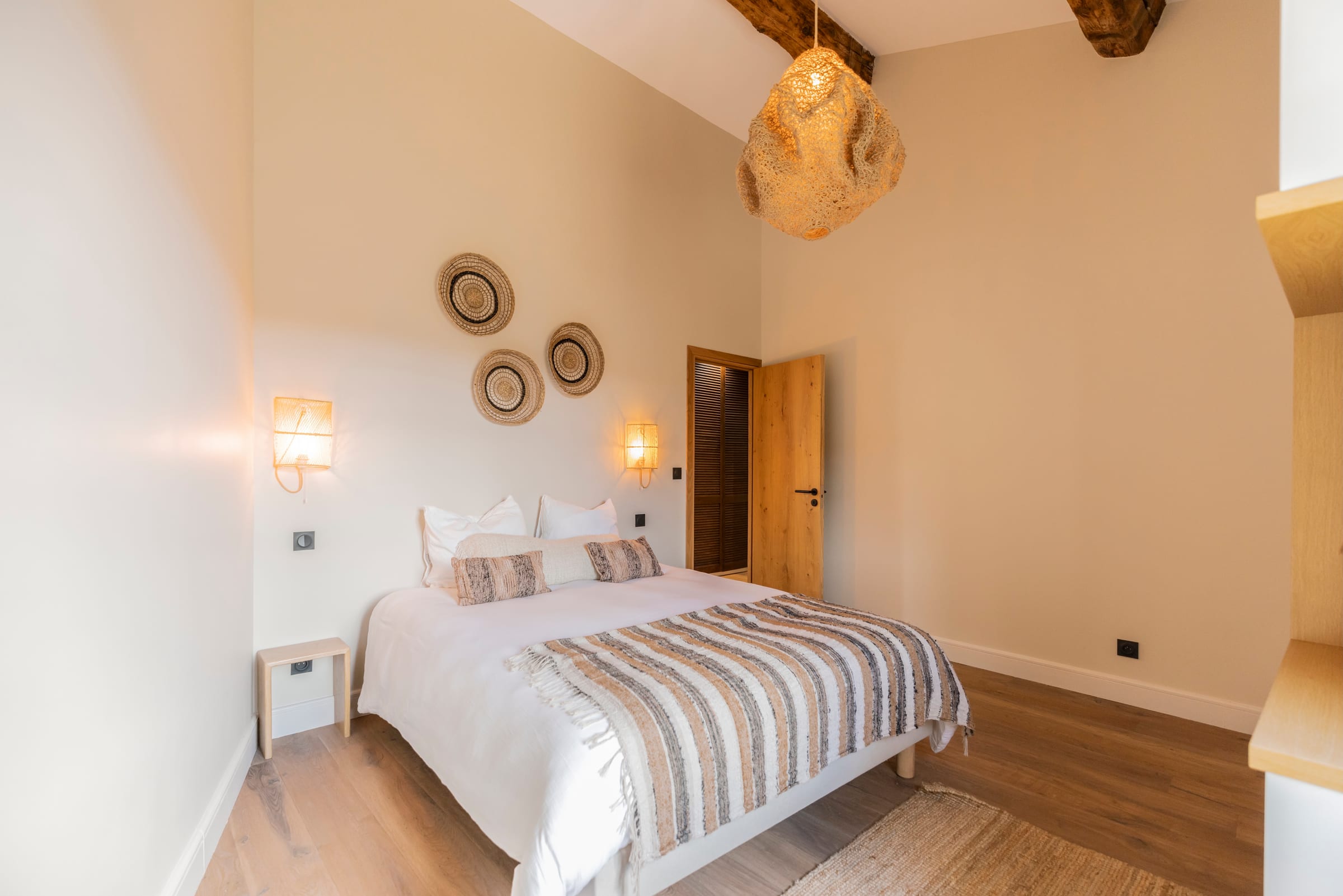 Bedroom 2 at Le Moulin, Armissan, Languedoc