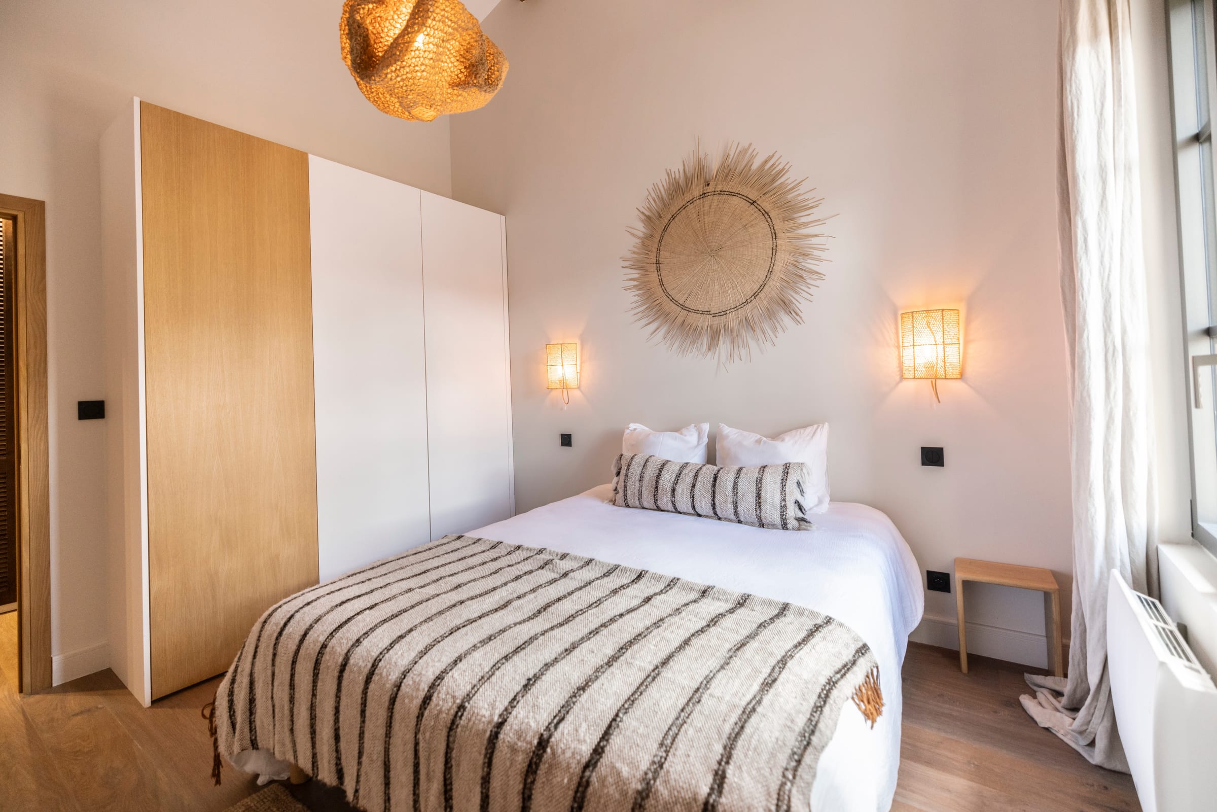 Bedroom 3 at Le Moulin, Armissan, Languedoc