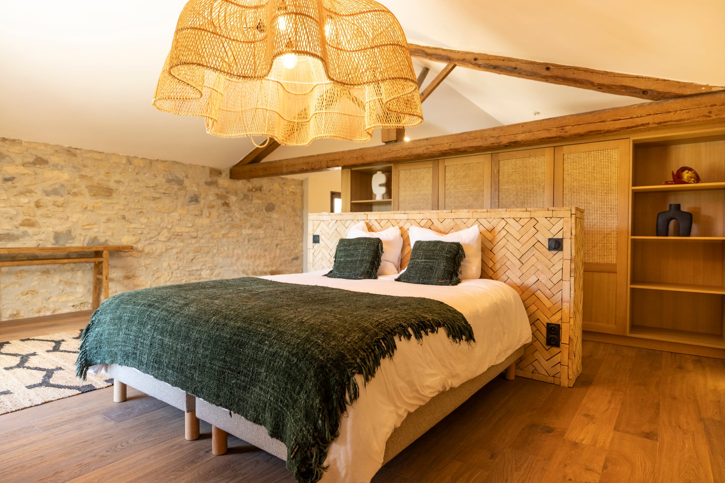 Bedroom 4 at Le Moulin, Armissan, Languedoc