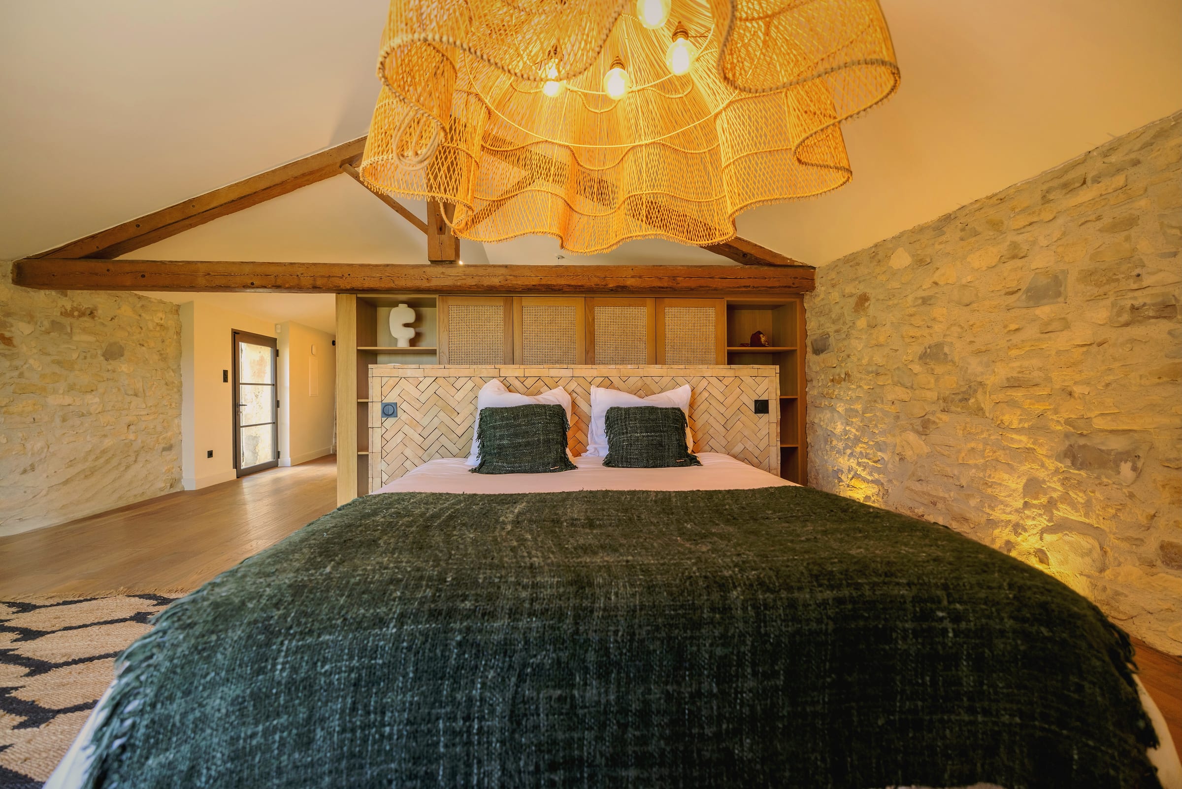 Bedroom 4 at Le Moulin, Armissan, Languedoc