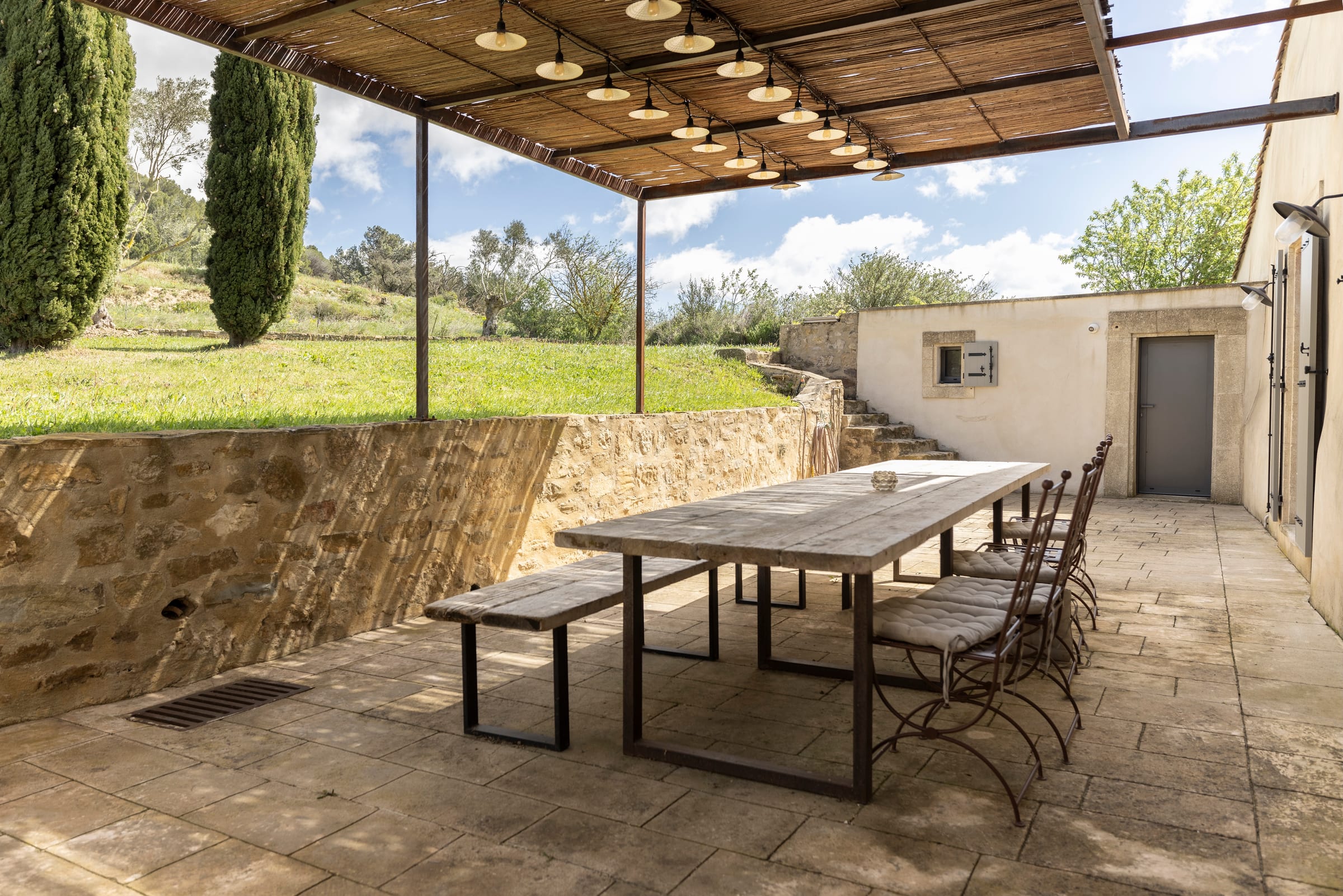 Exterior at Le Moulin, Armissan, Languedoc