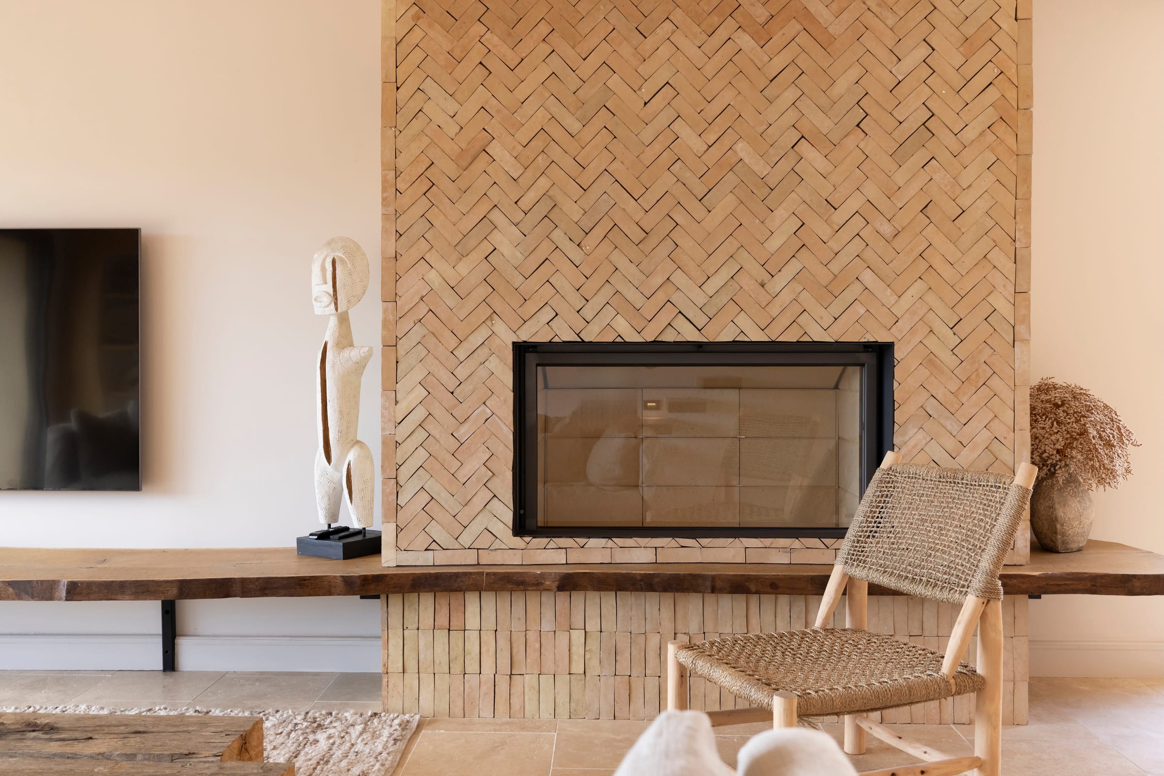 Living Room at Le Moulin, Armissan, Languedoc