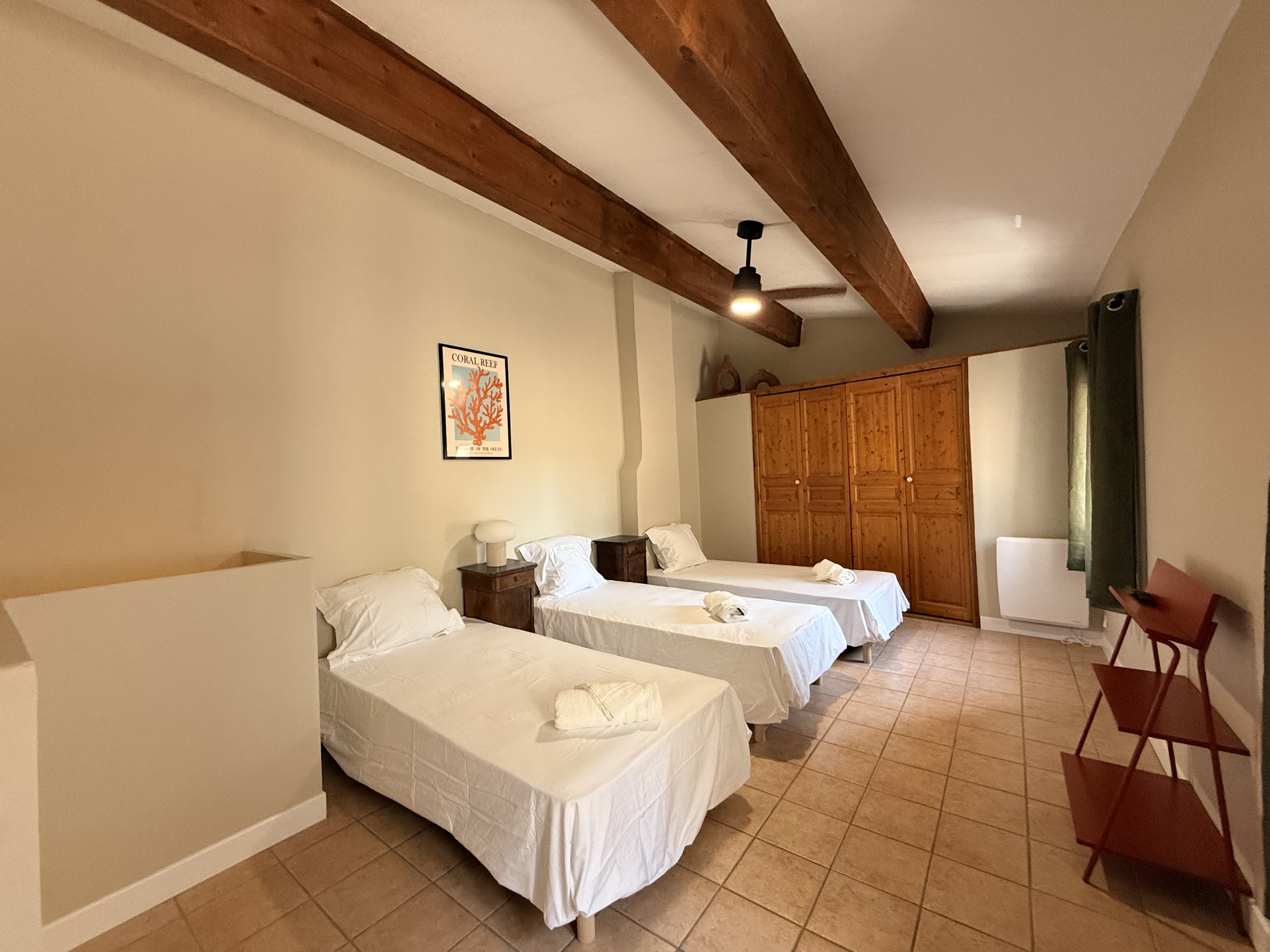 Bedroom 4 at Maison Éloïse, Paraza, Languedoc