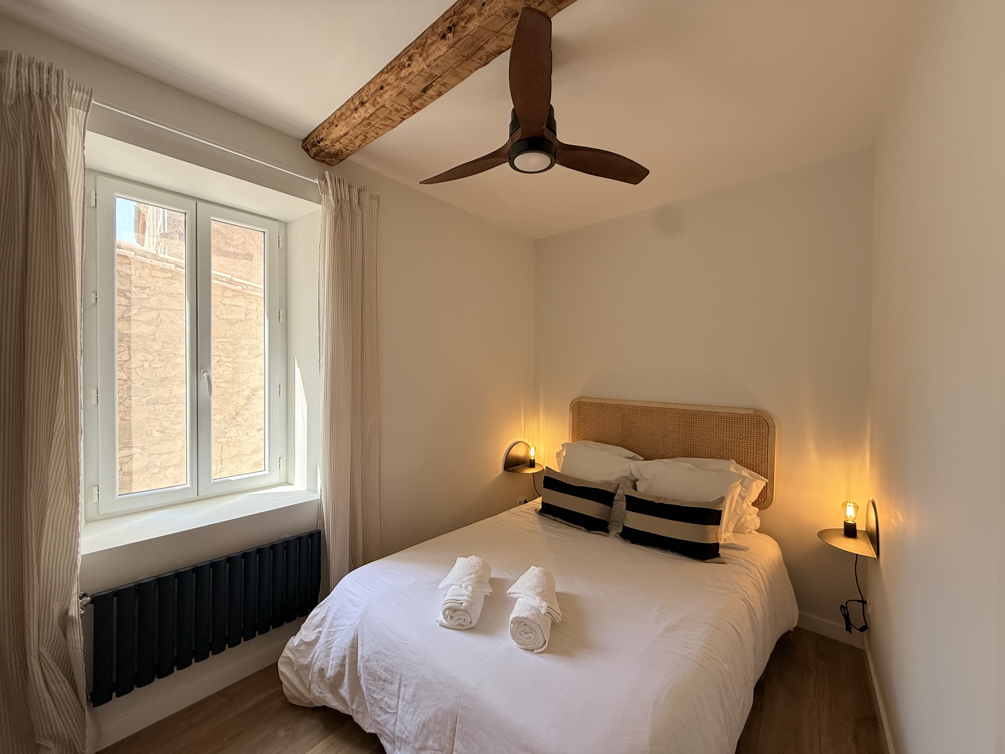Bedroom 1 at Maison Éloïse, Paraza, Languedoc