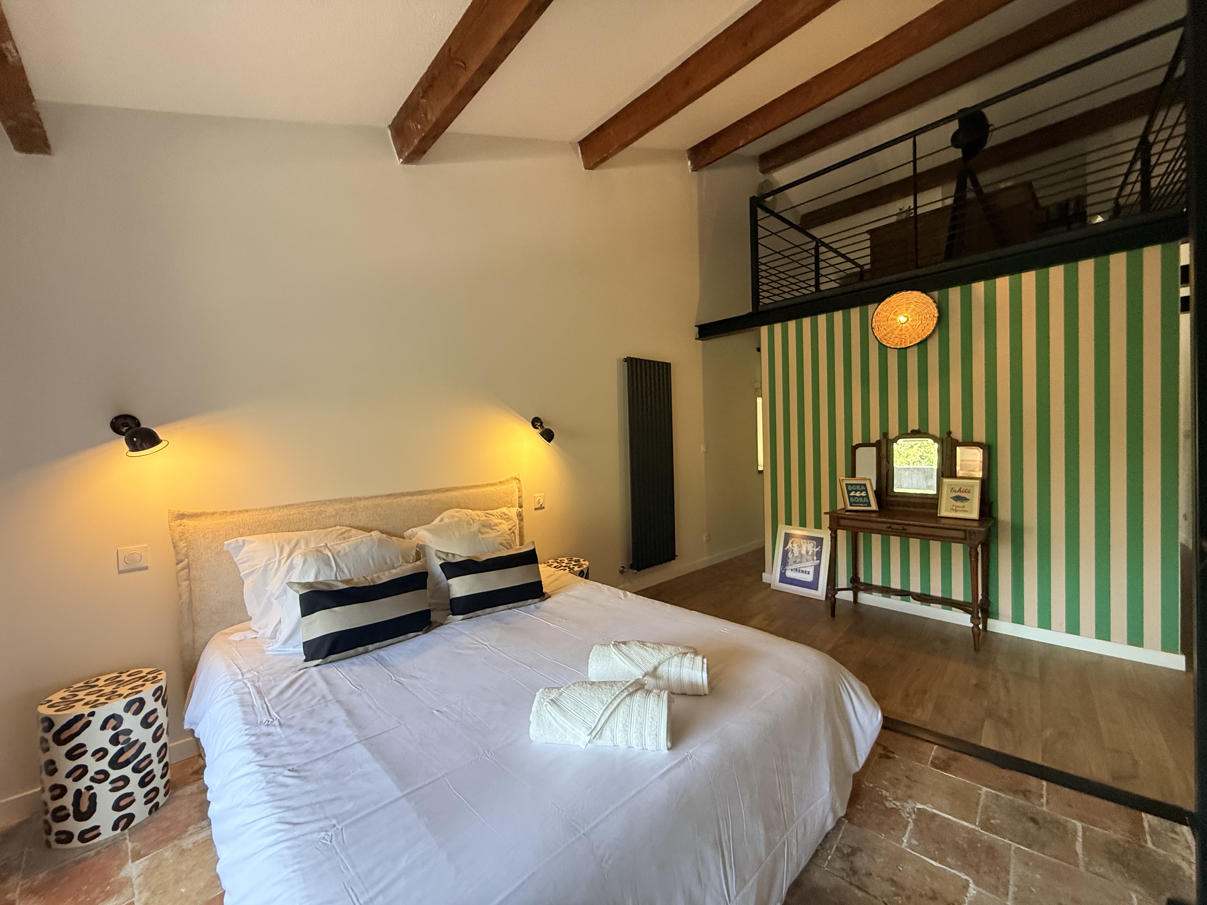 Bedroom 3 at Maison Éloïse, Paraza, Languedoc