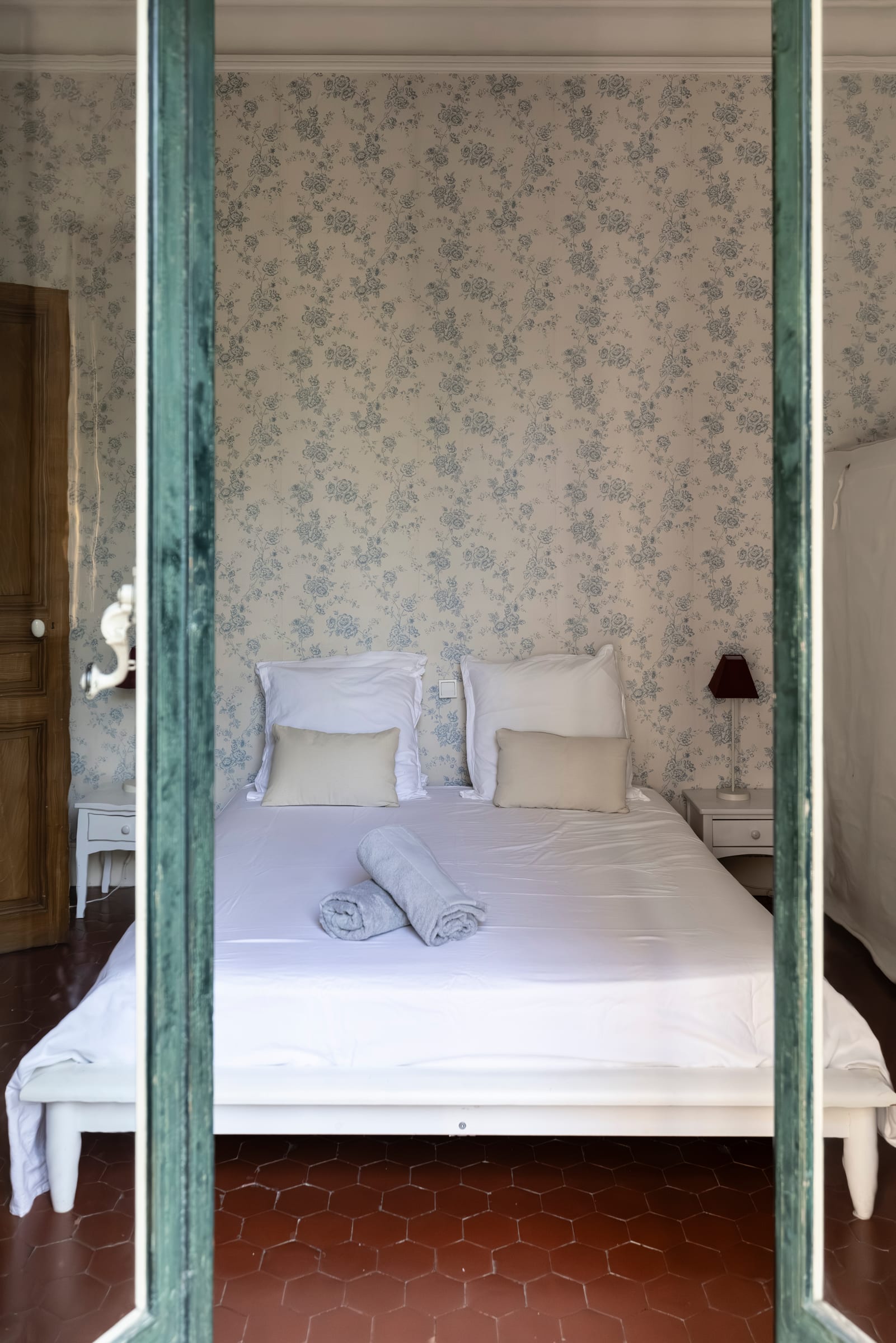 Bedroom 2 at Maison Les Barques, Narbonne, Languedoc