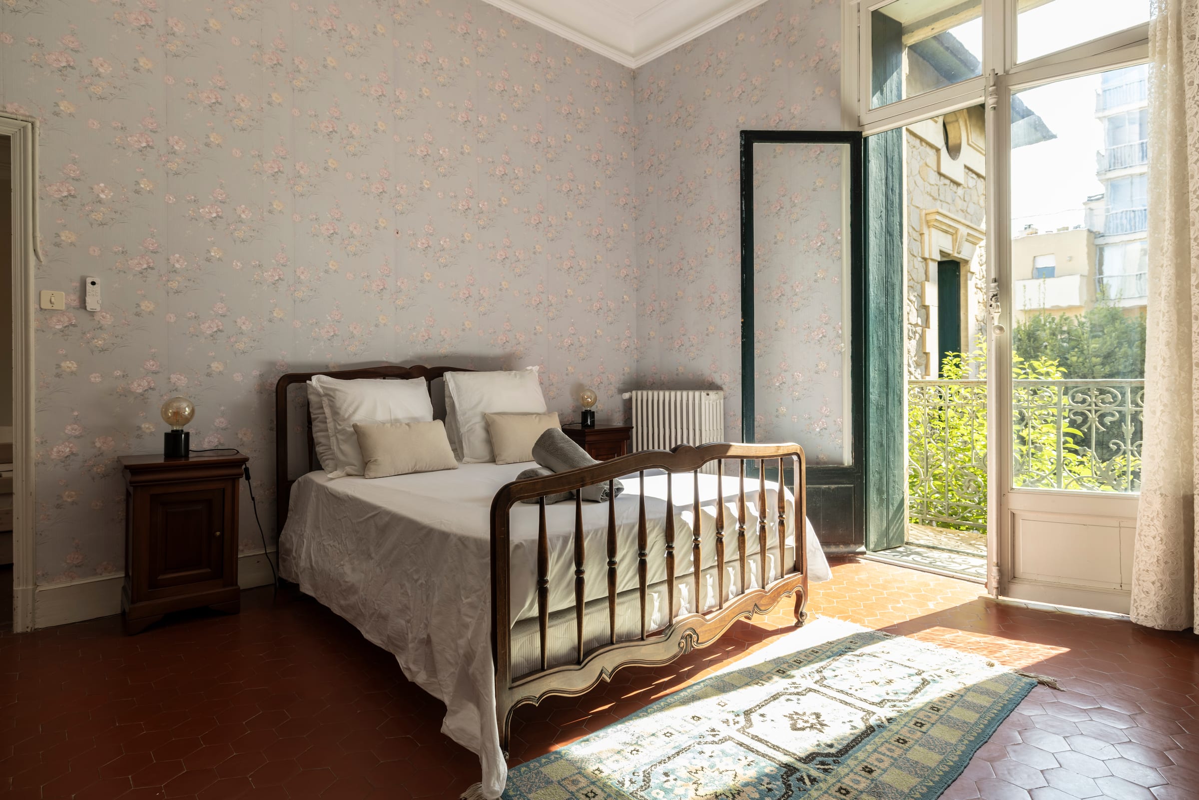 Bedroom 3 at Maison Les Barques, Narbonne, Languedoc