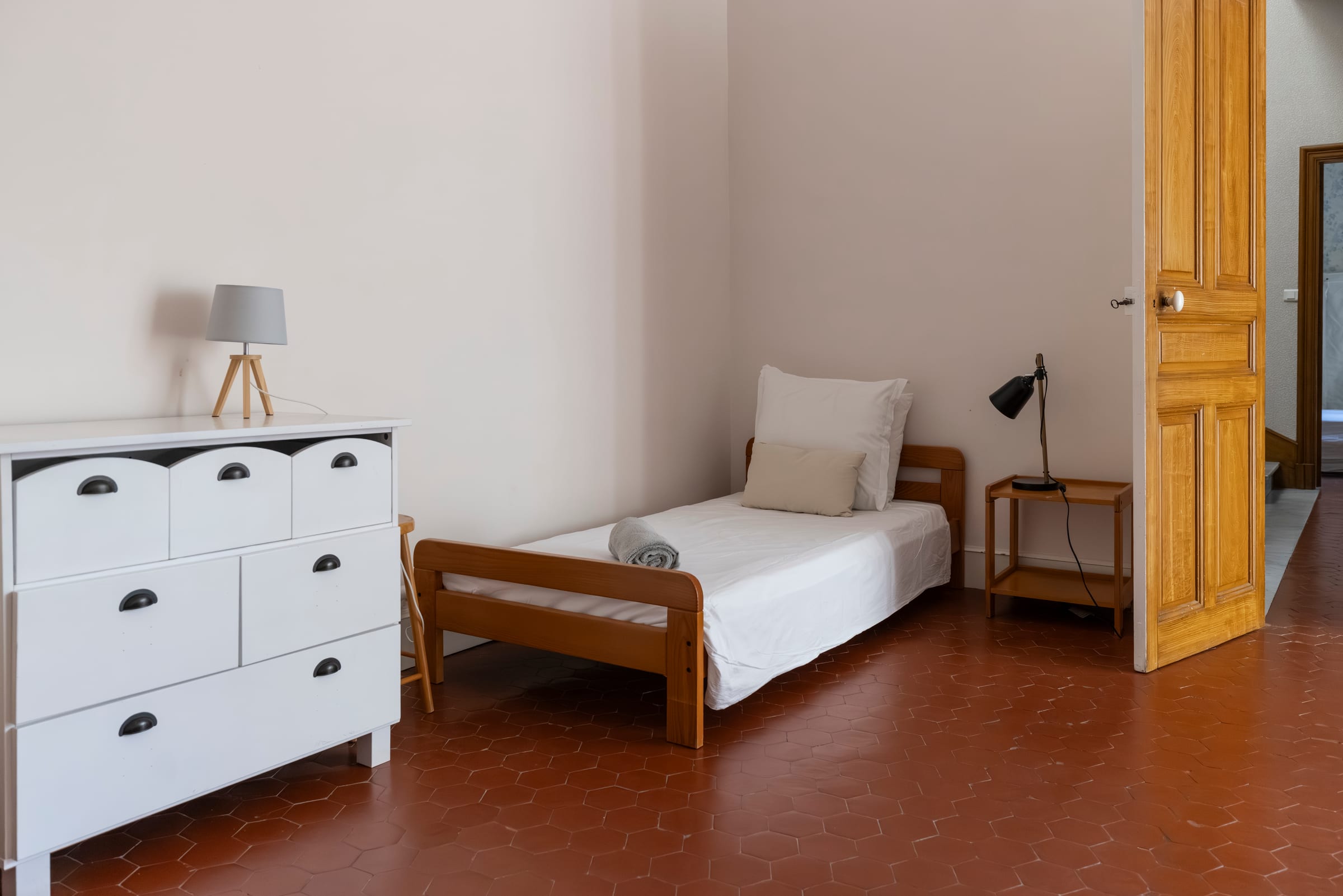Bedroom 5 at Maison Les Barques, Narbonne, Languedoc