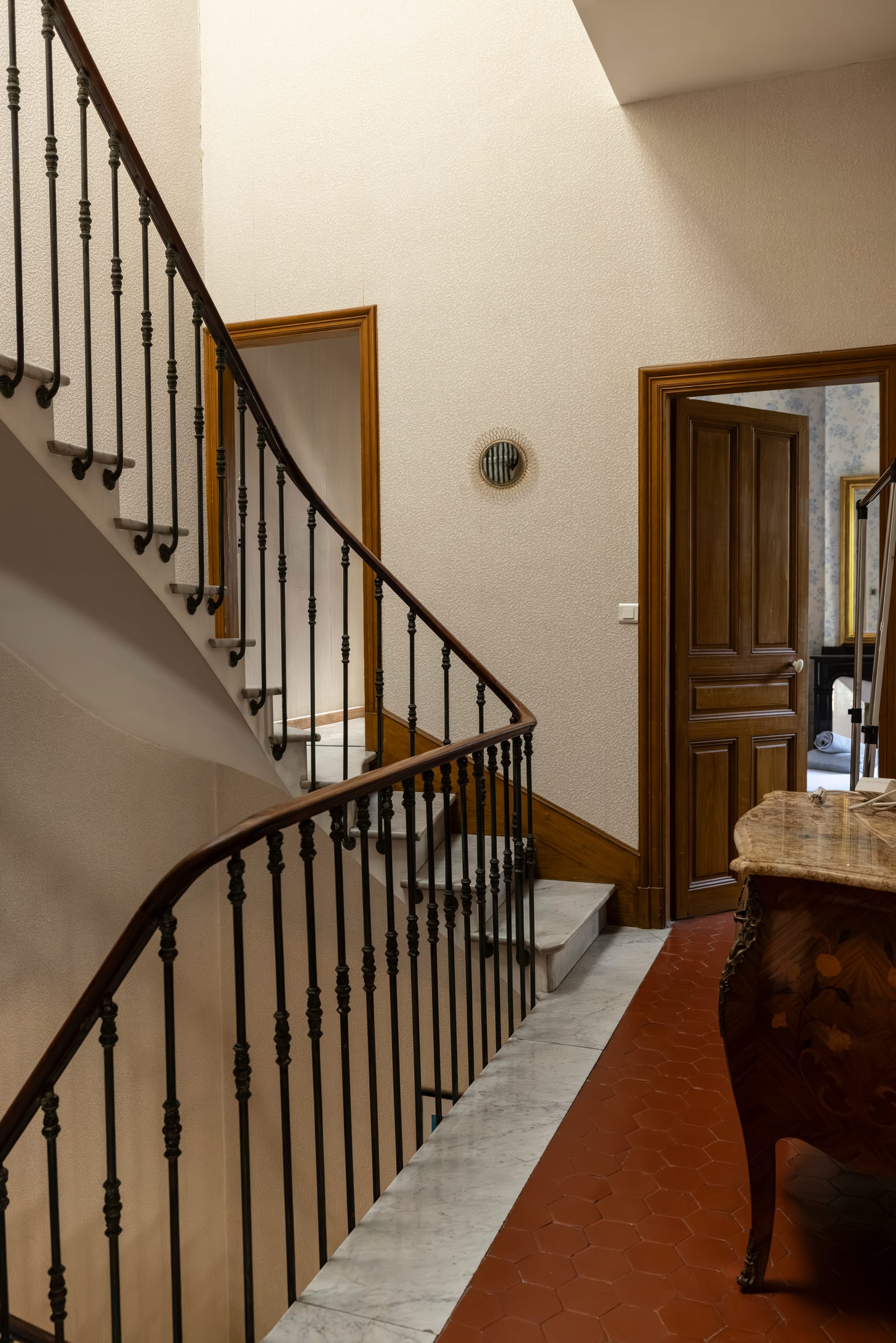 Stairwell1 at Maison Les Barques, Narbonne, Languedoc