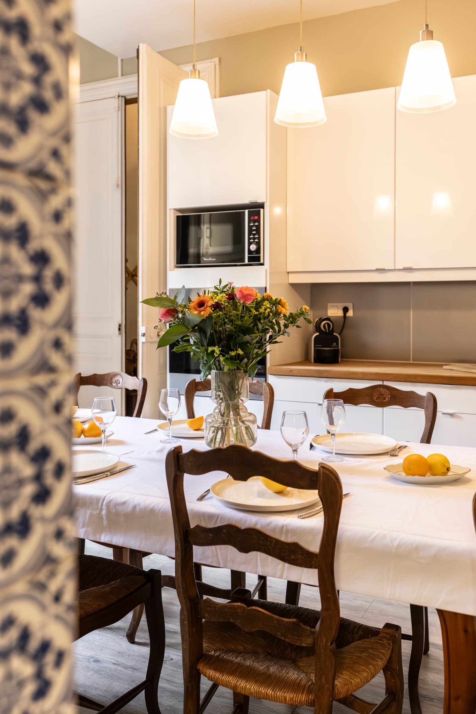 Kitchen at Maison Les Barques, Narbonne, Languedoc