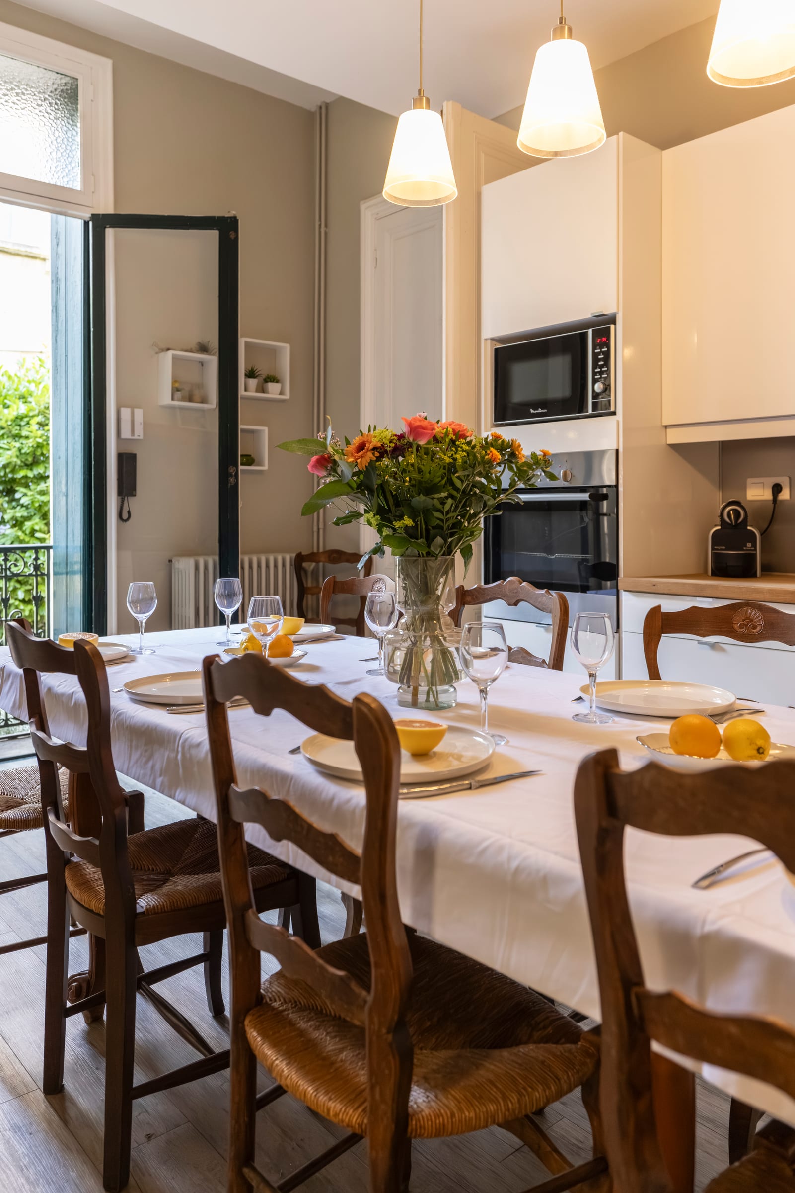 Kitchen at Maison Les Barques, Narbonne, Languedoc