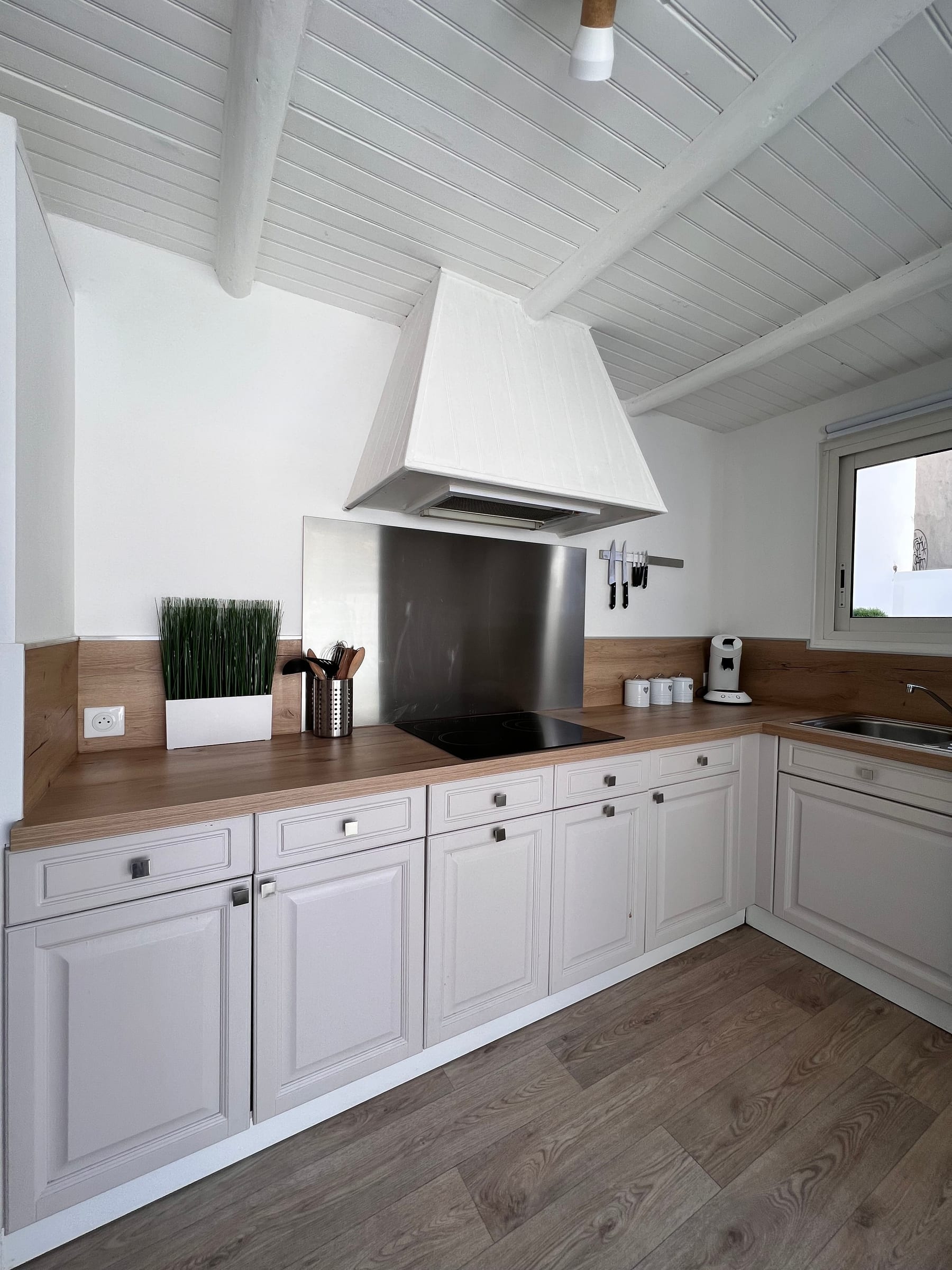 Kitchen at Maison Mosaïque, Narbonne, Languedoc