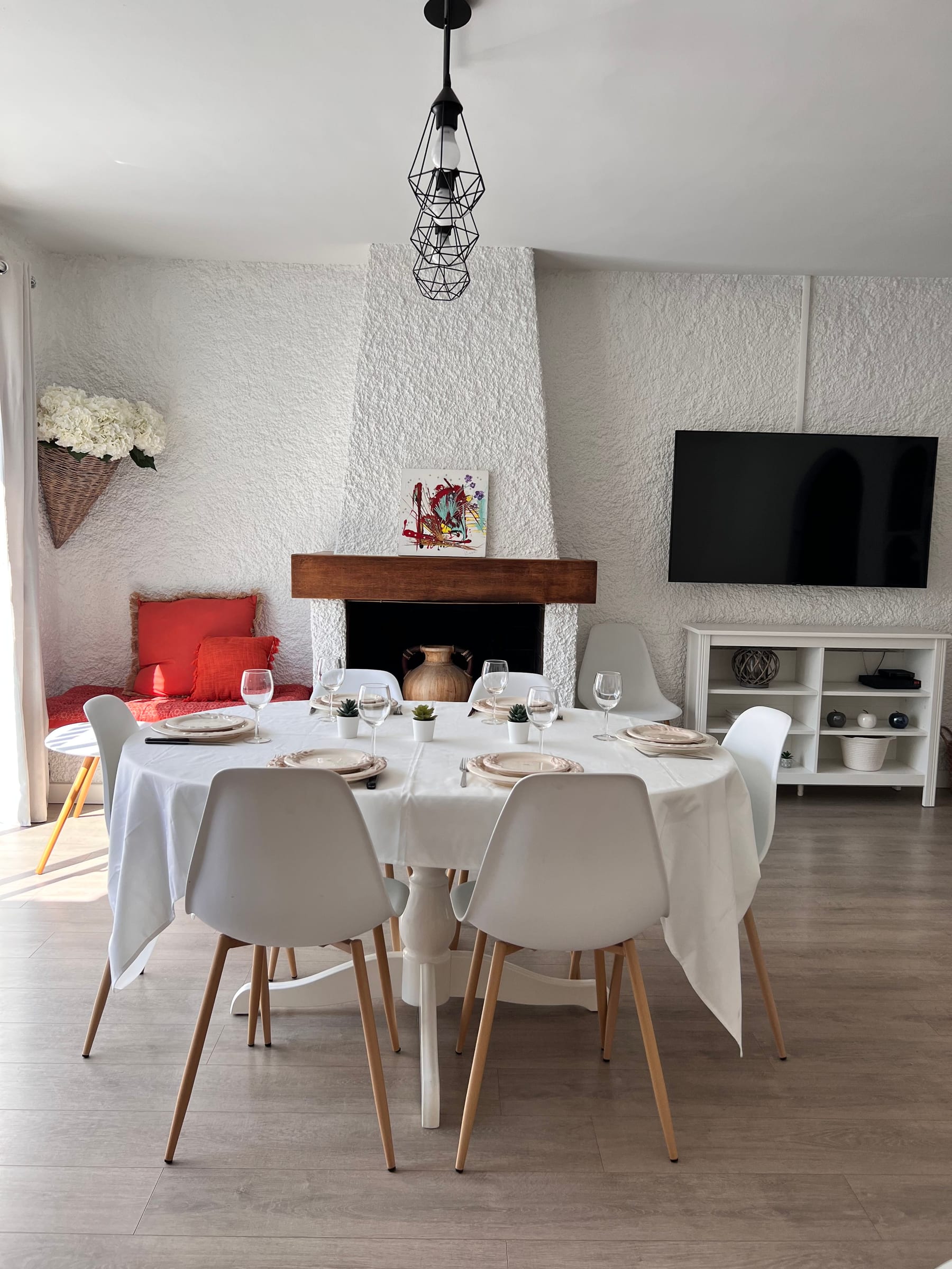 Living Room at Maison Mosaïque, Narbonne, Languedoc