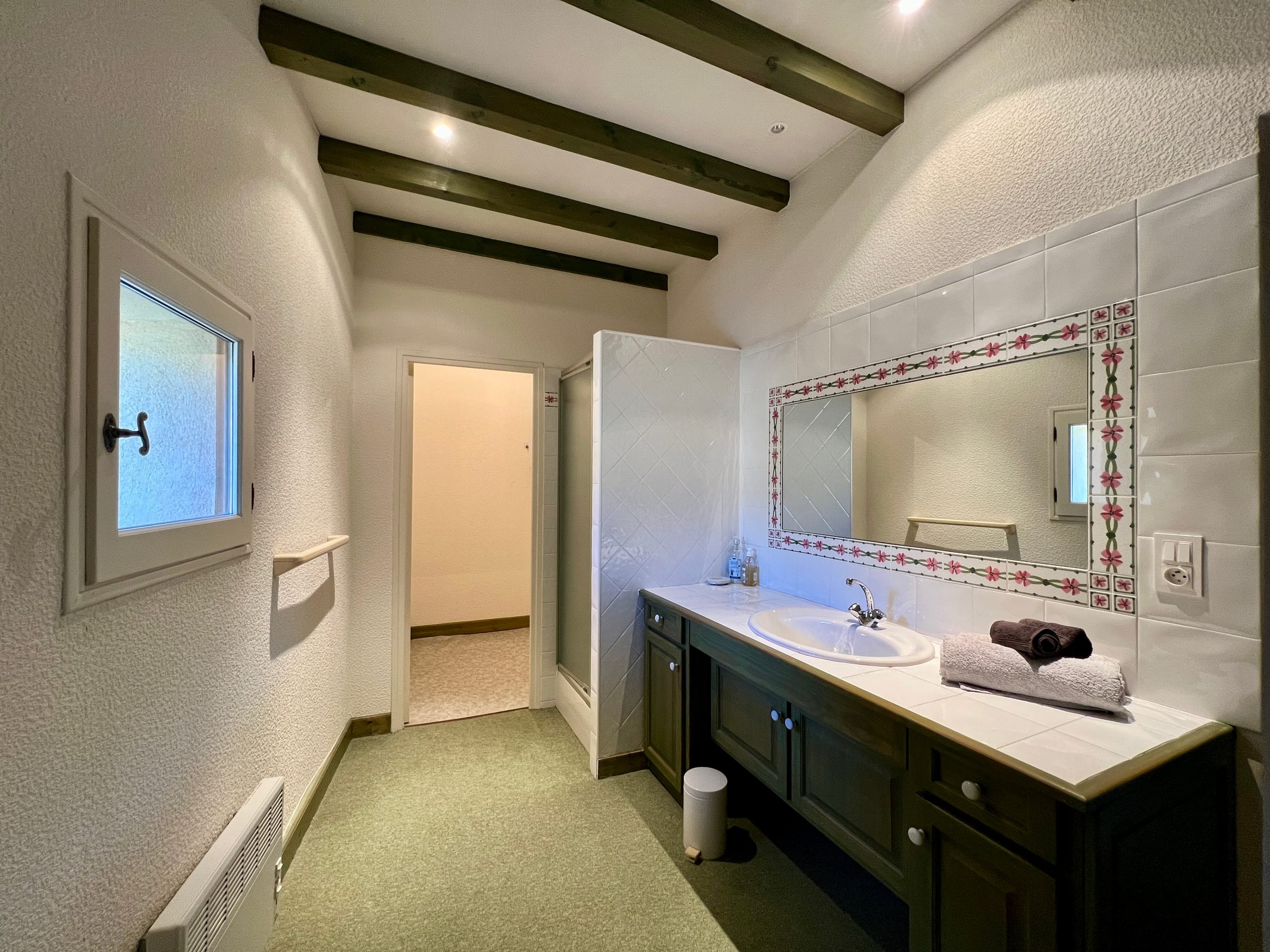 Bathroom 2 at Mas de la Coquille, Castries, Languedoc