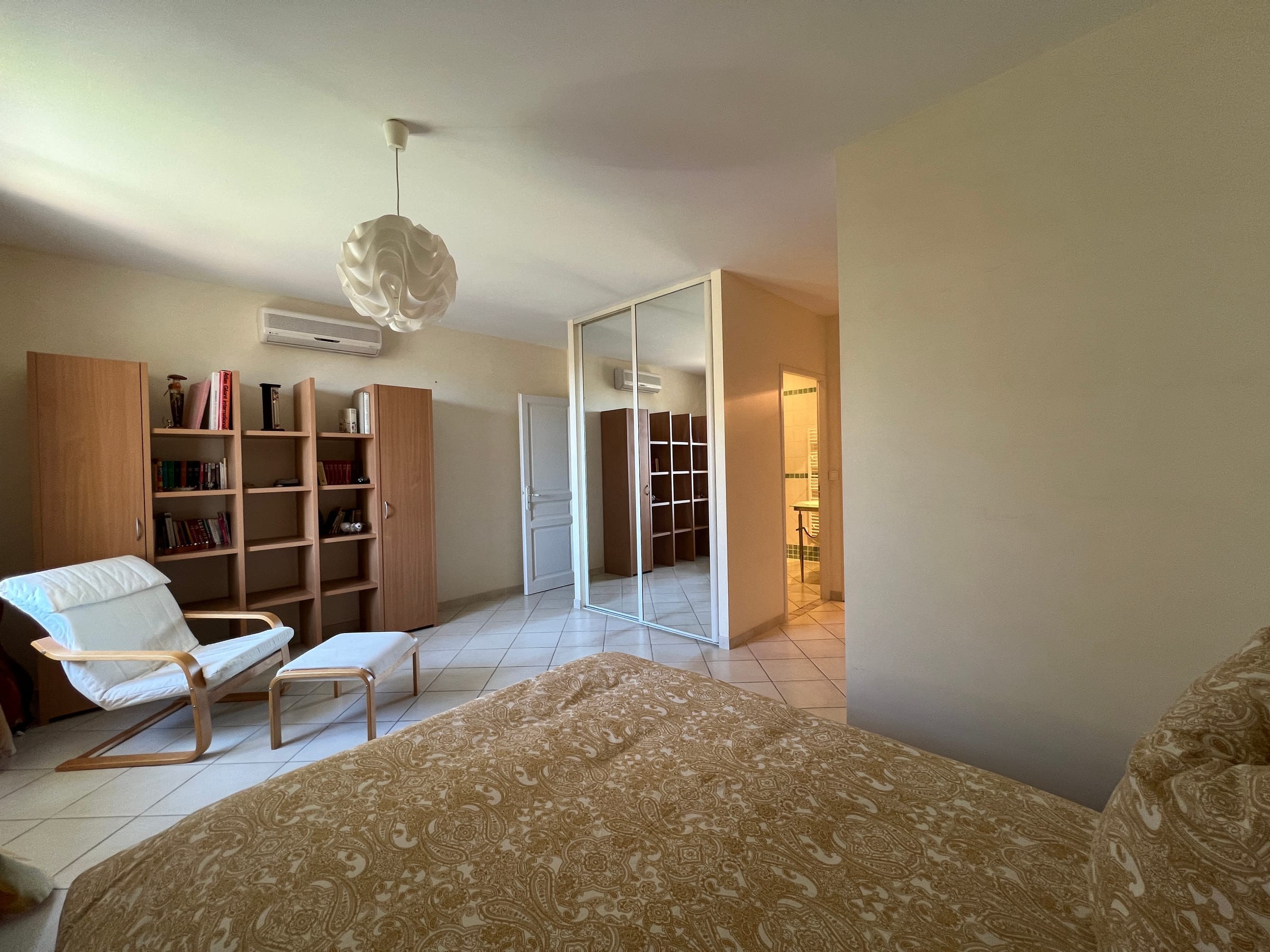 Bedroom 1 at Mas de la Coquille, Castries, Languedoc