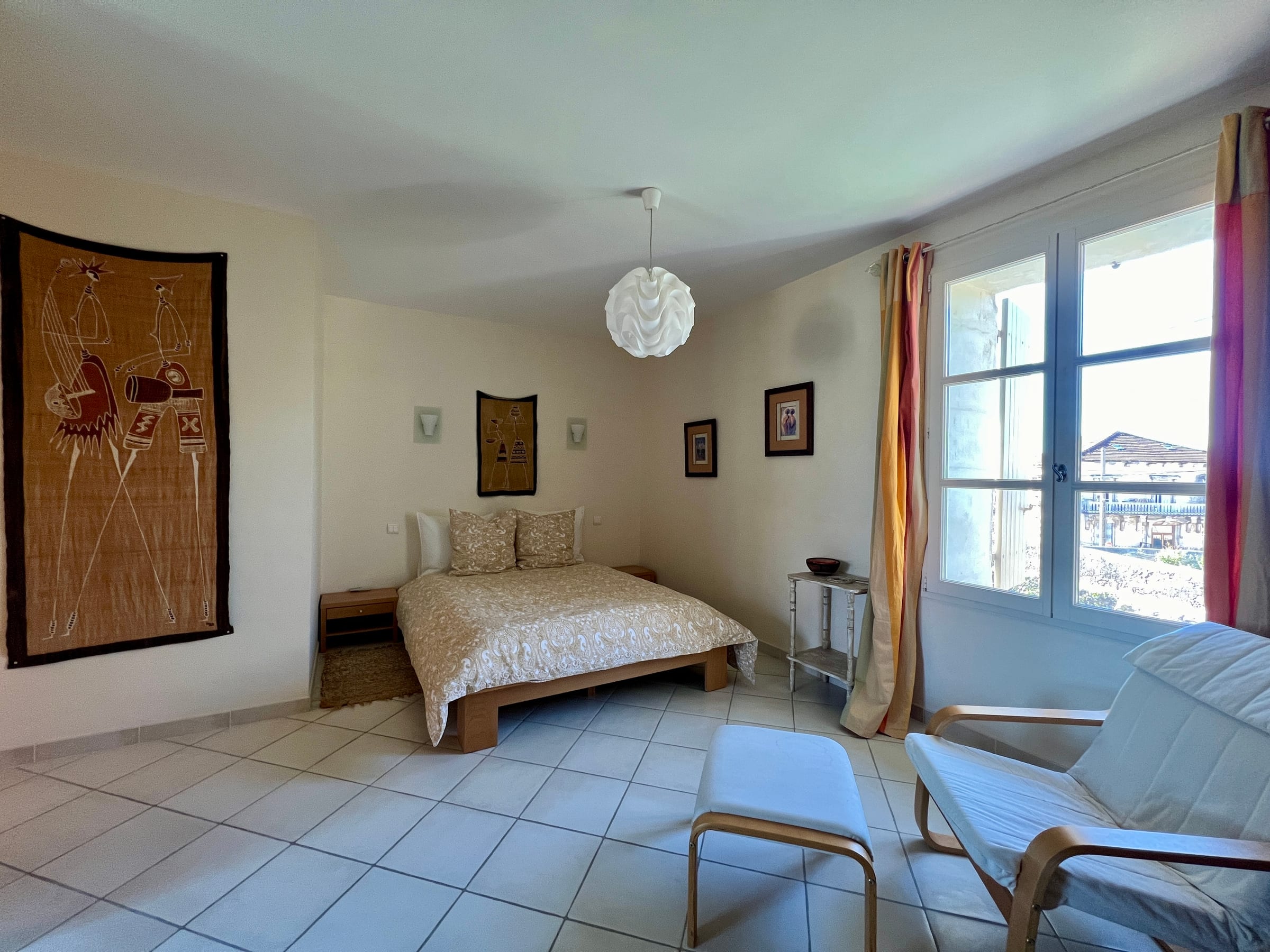 Bedroom 1 at Mas de la Coquille, Castries, Languedoc