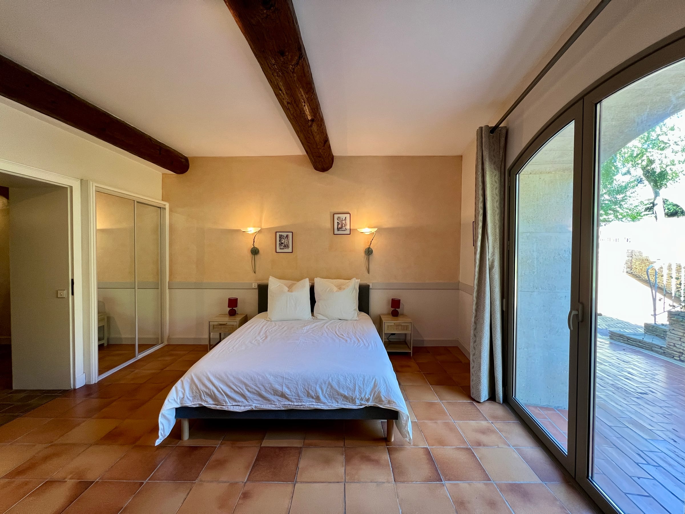 Bedroom 5 at Mas de la Coquille, Castries, Languedoc