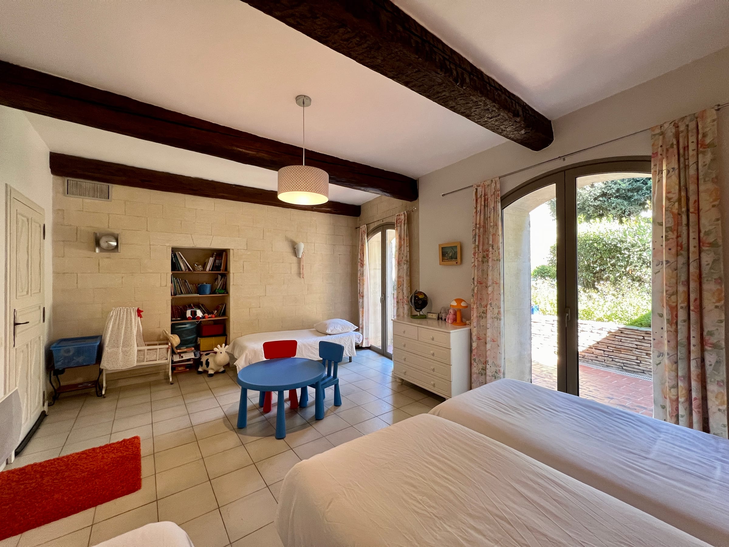 Bedroom 6 at Mas de la Coquille, Castries, Languedoc