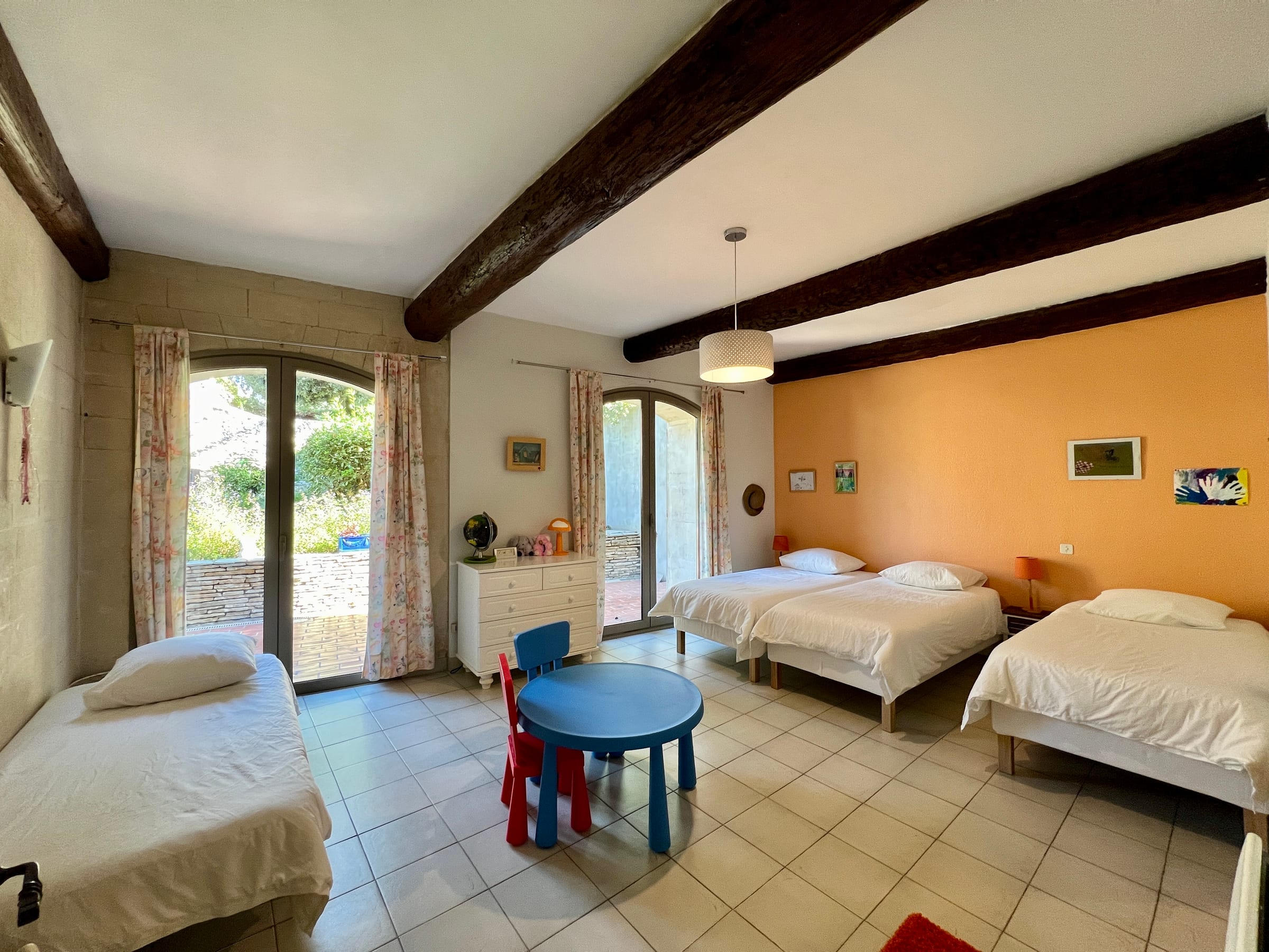 Bedroom 6 at Mas de la Coquille, Castries, Languedoc