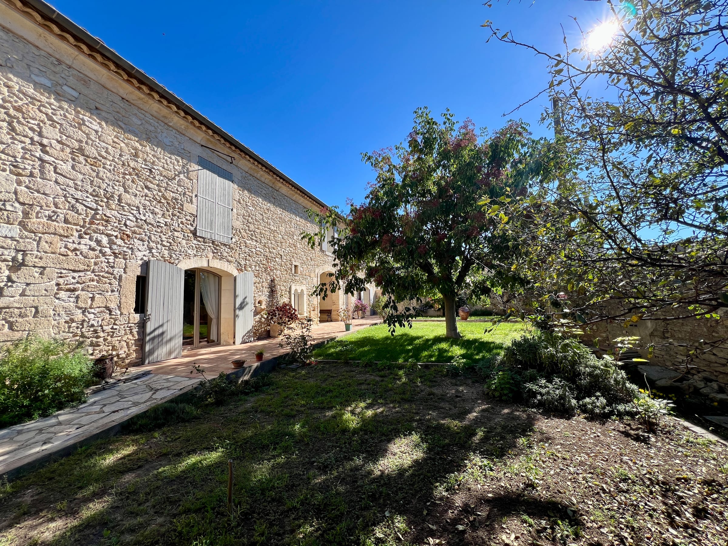 Exterior at Mas de la Coquille, Castries, Languedoc