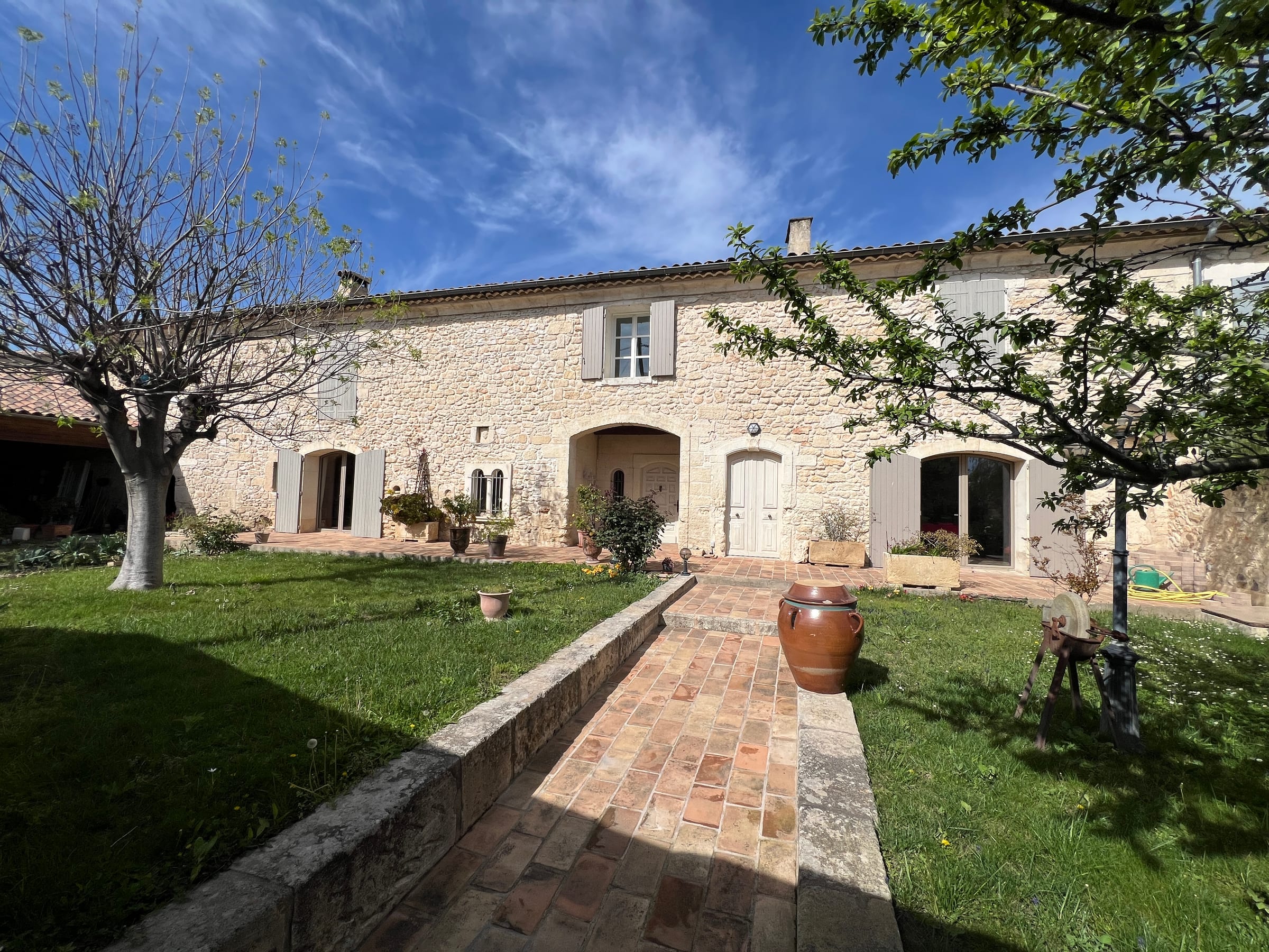 Exterior at Mas de la Coquille, Castries, Languedoc