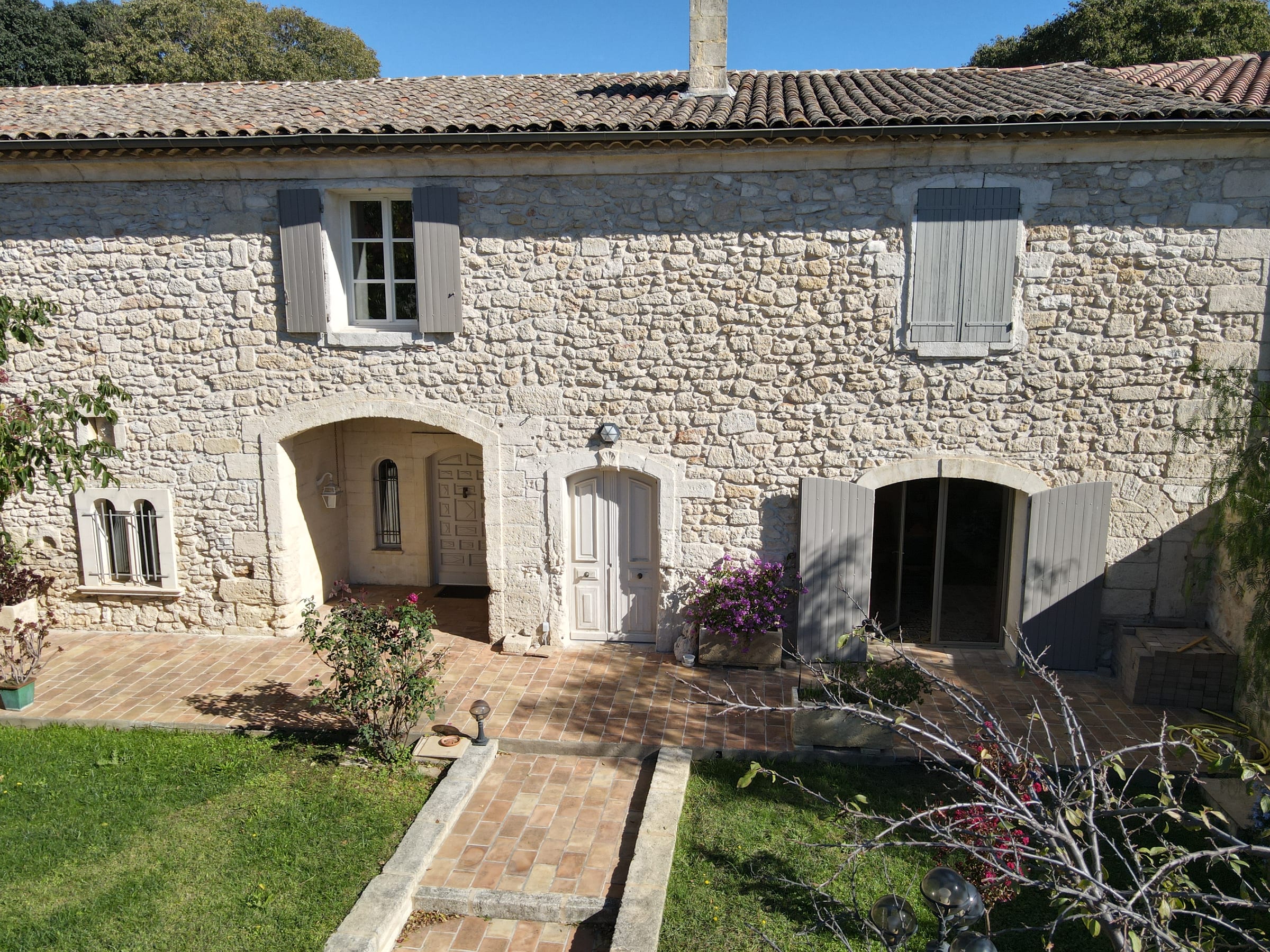 Exterior at Mas de la Coquille, Castries, Languedoc