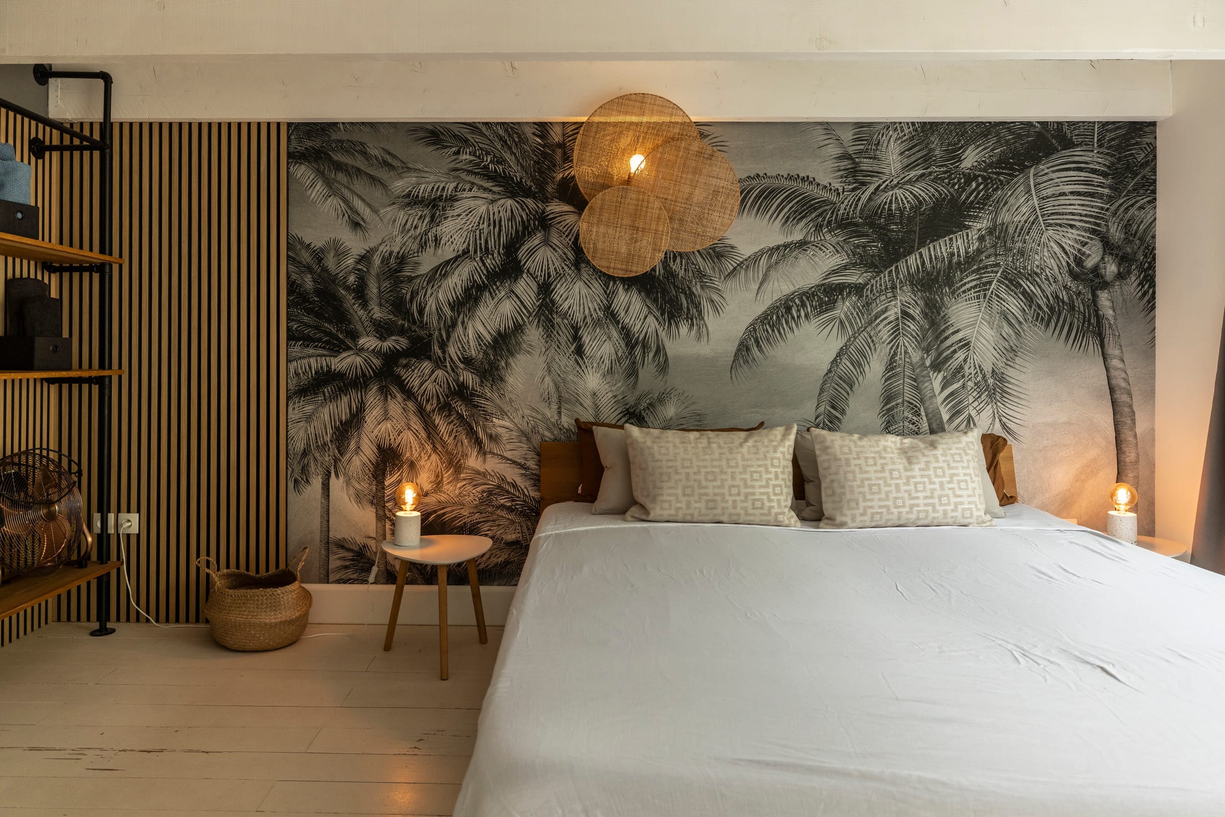 Bedroom 1 at Penthouse, Canal de la Robine, Languedoc