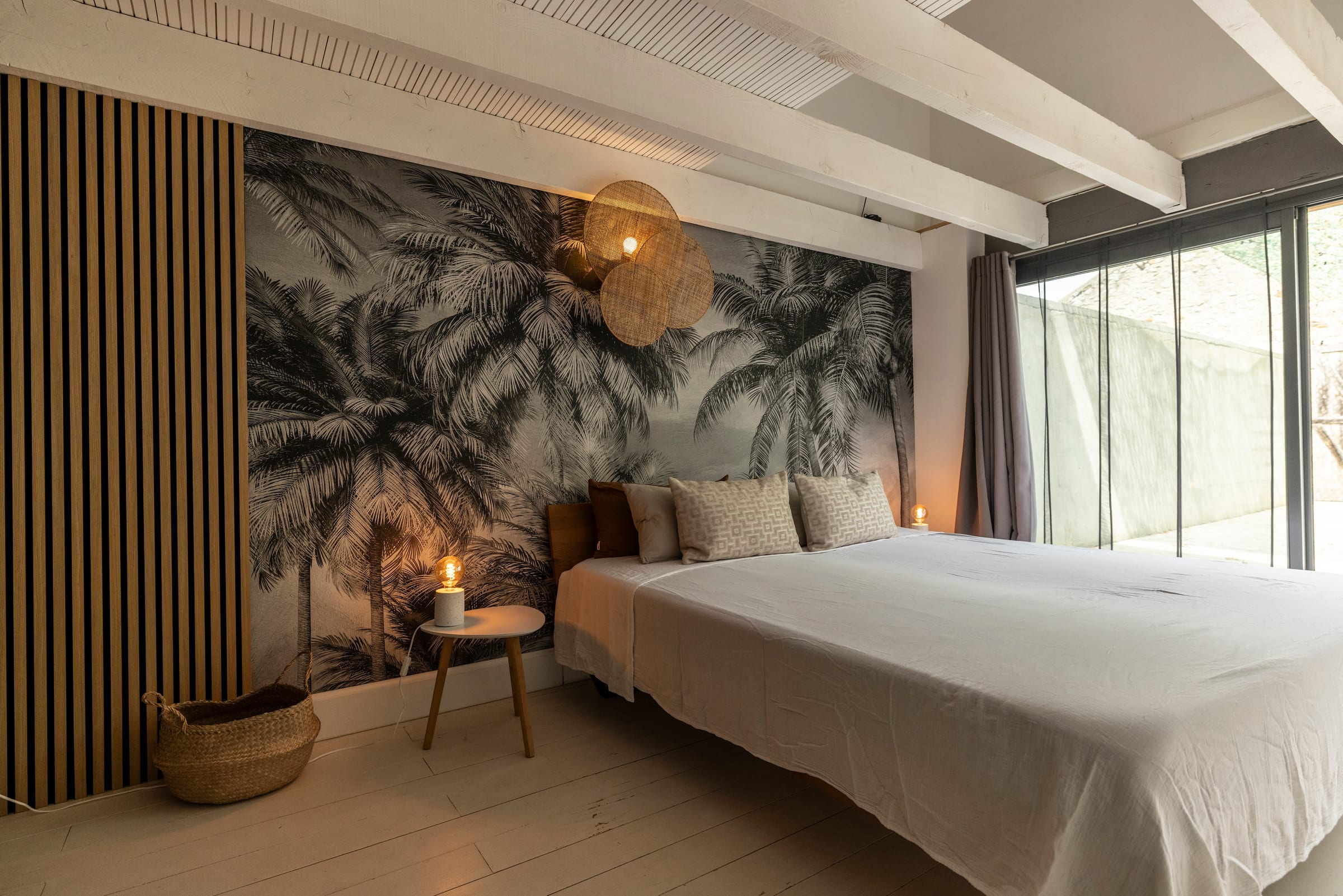 Bedroom 1 at Penthouse, Canal de la Robine, Languedoc