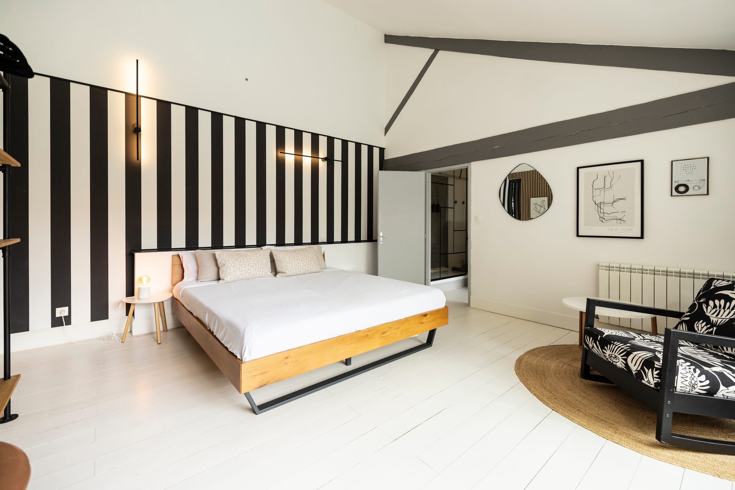 Bedroom 2 at Penthouse, Canal de la Robine, Languedoc