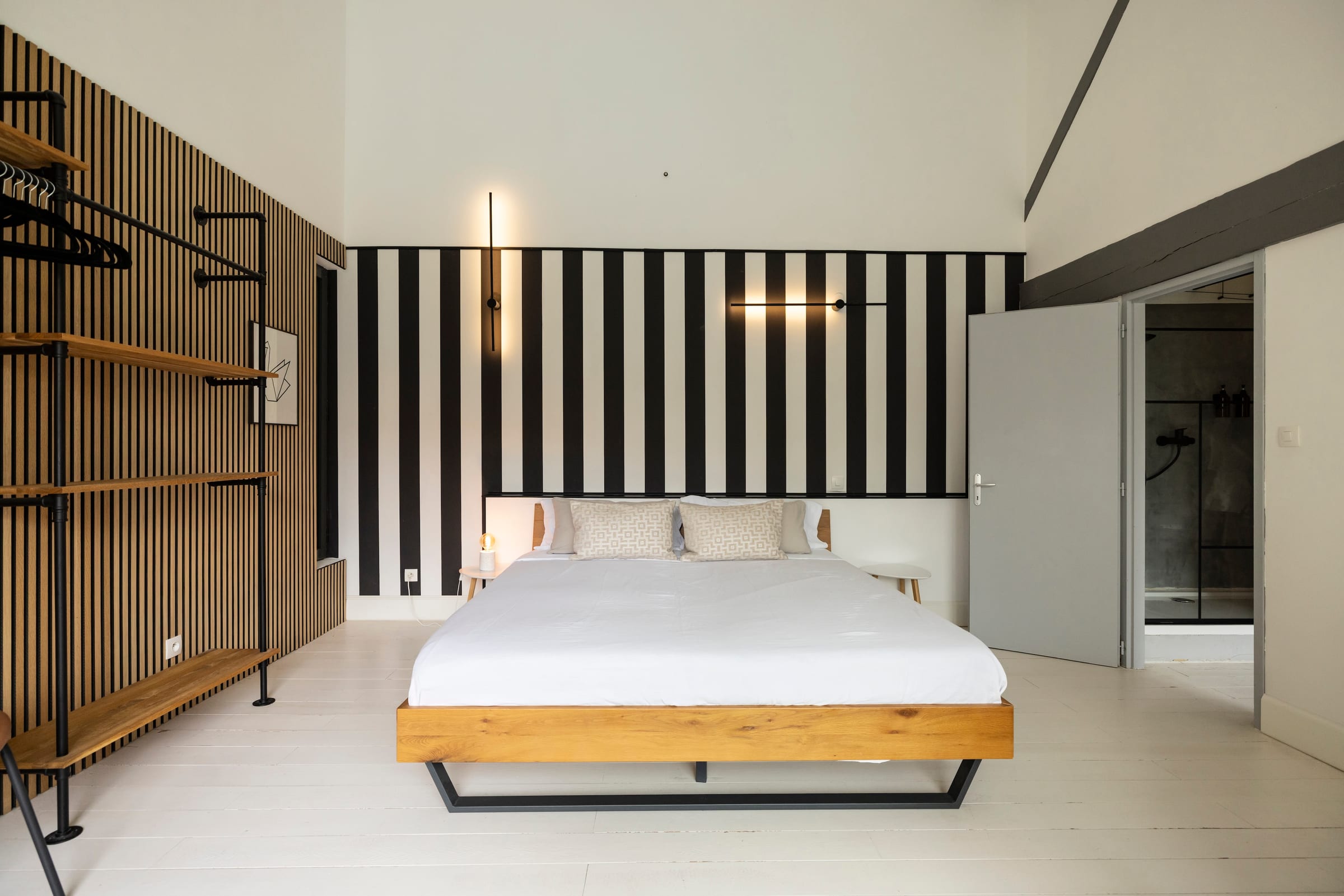 Bedroom 2 at Penthouse, Canal de la Robine, Languedoc