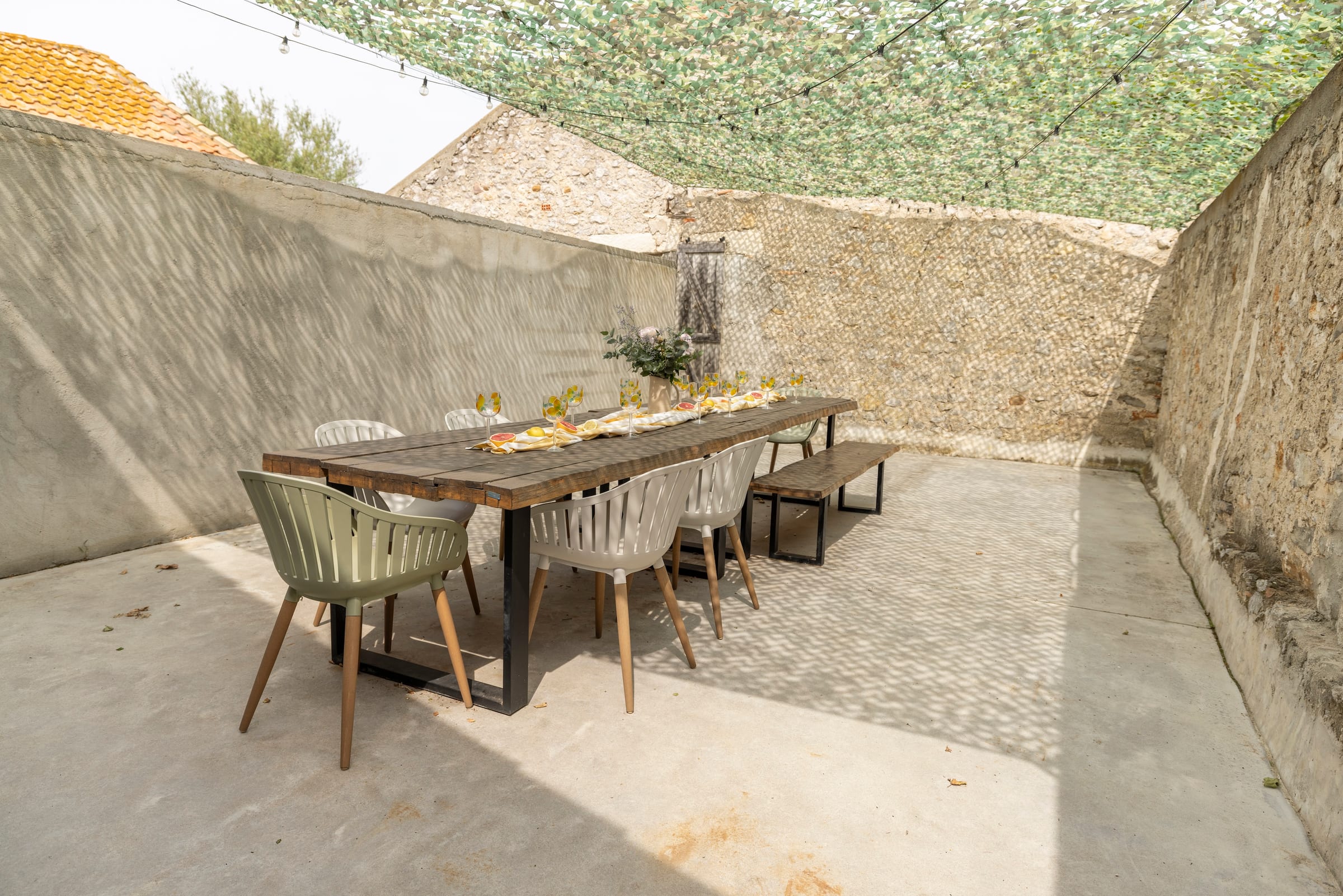 Exterior at Penthouse, Canal de la Robine, Languedoc