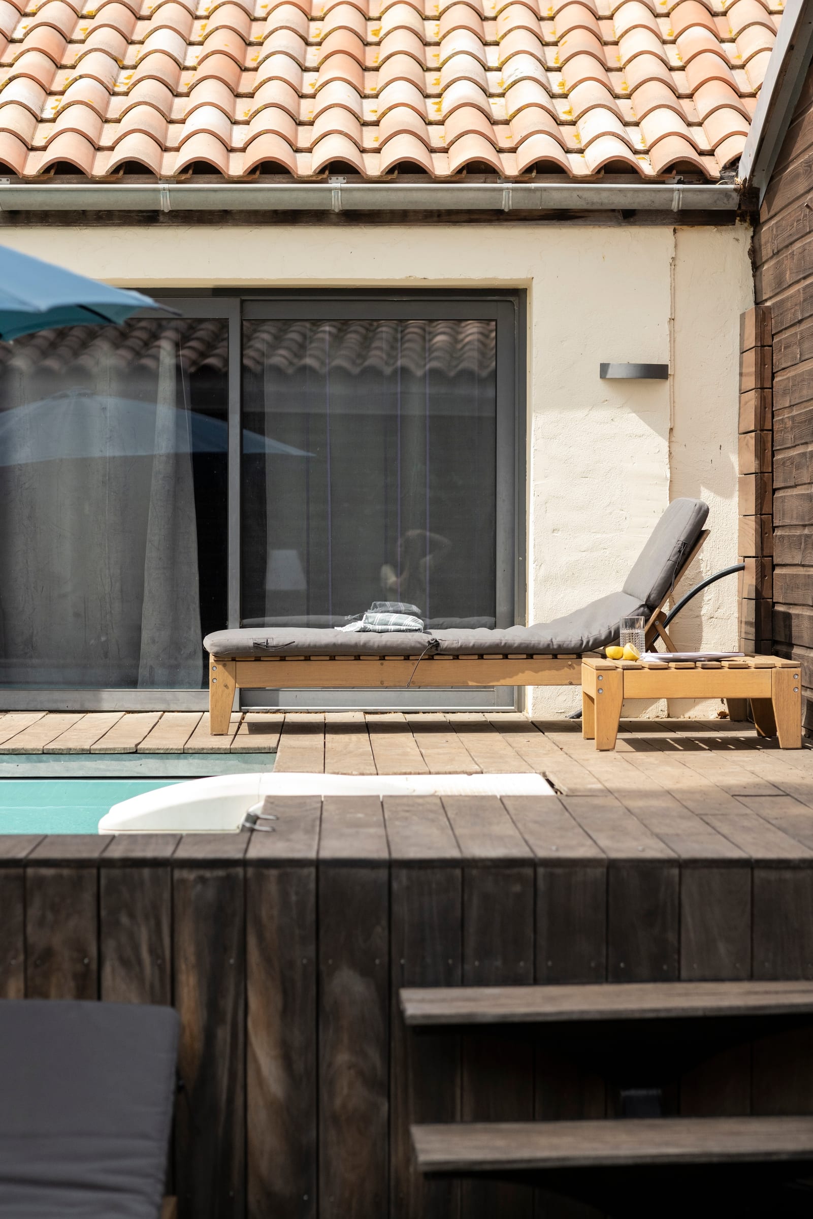 Pool at Penthouse, Canal de la Robine, Languedoc