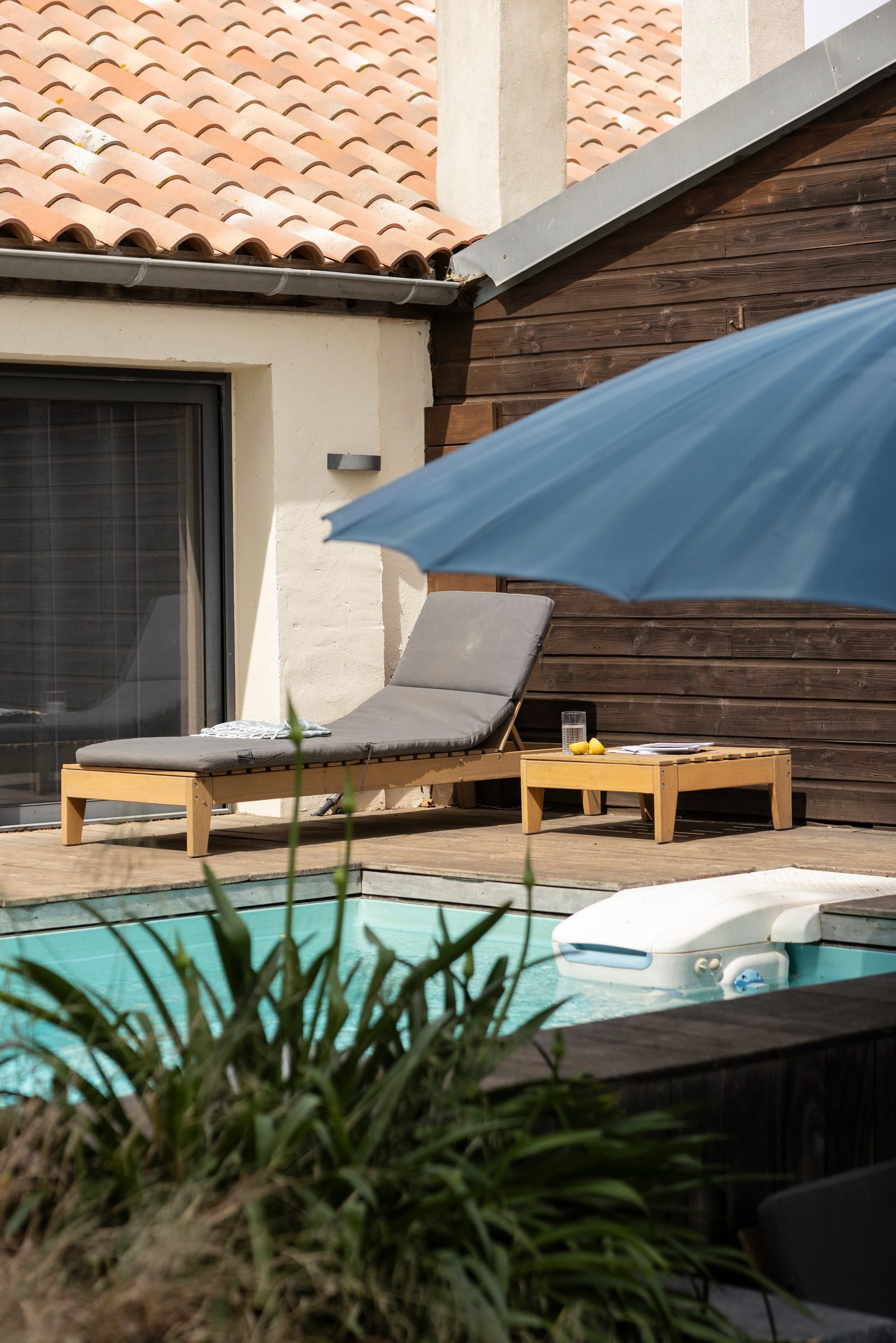 Pool at Penthouse, Canal de la Robine, Languedoc