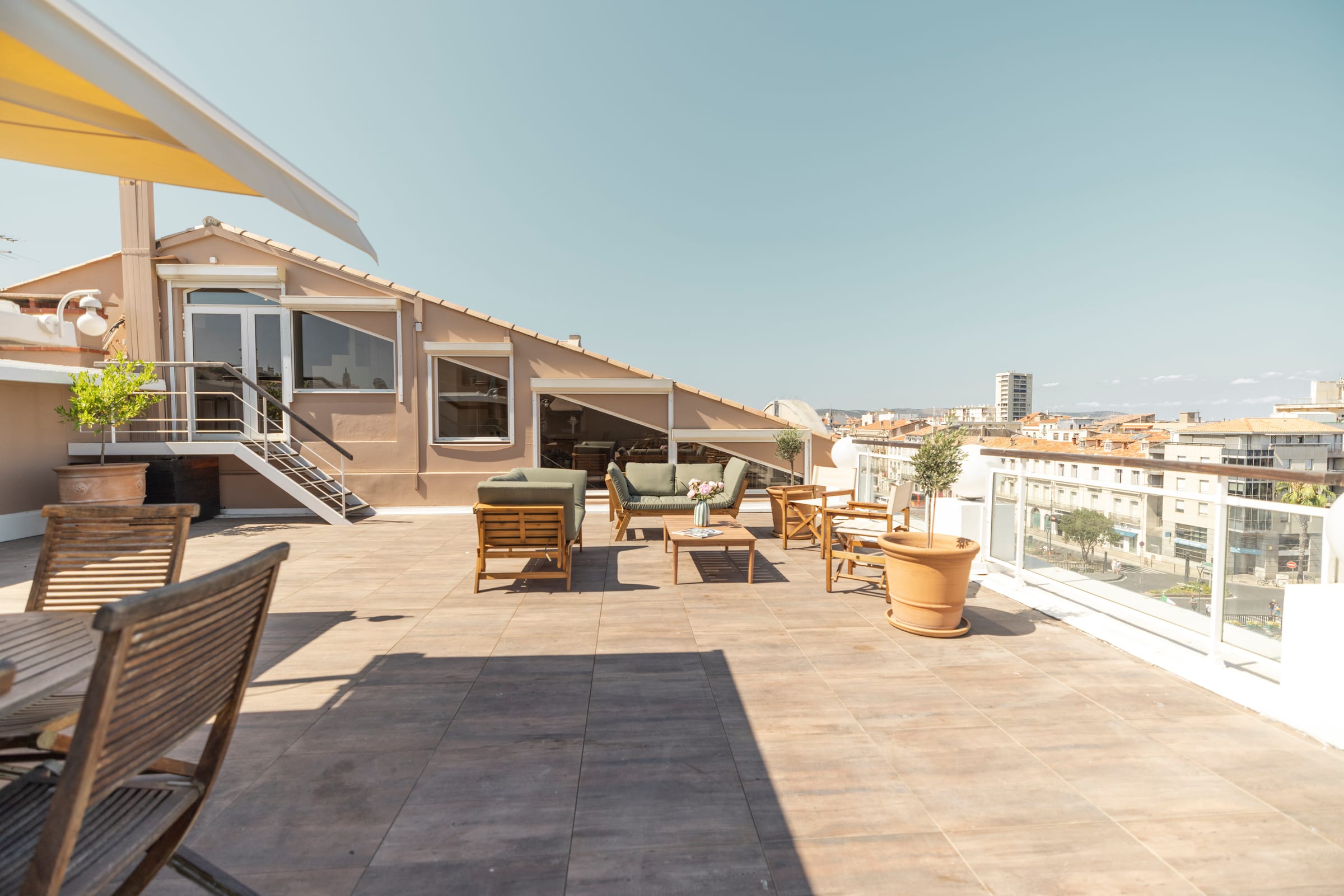Rooftop at Rooftop Sétois, Sète, Languedoc