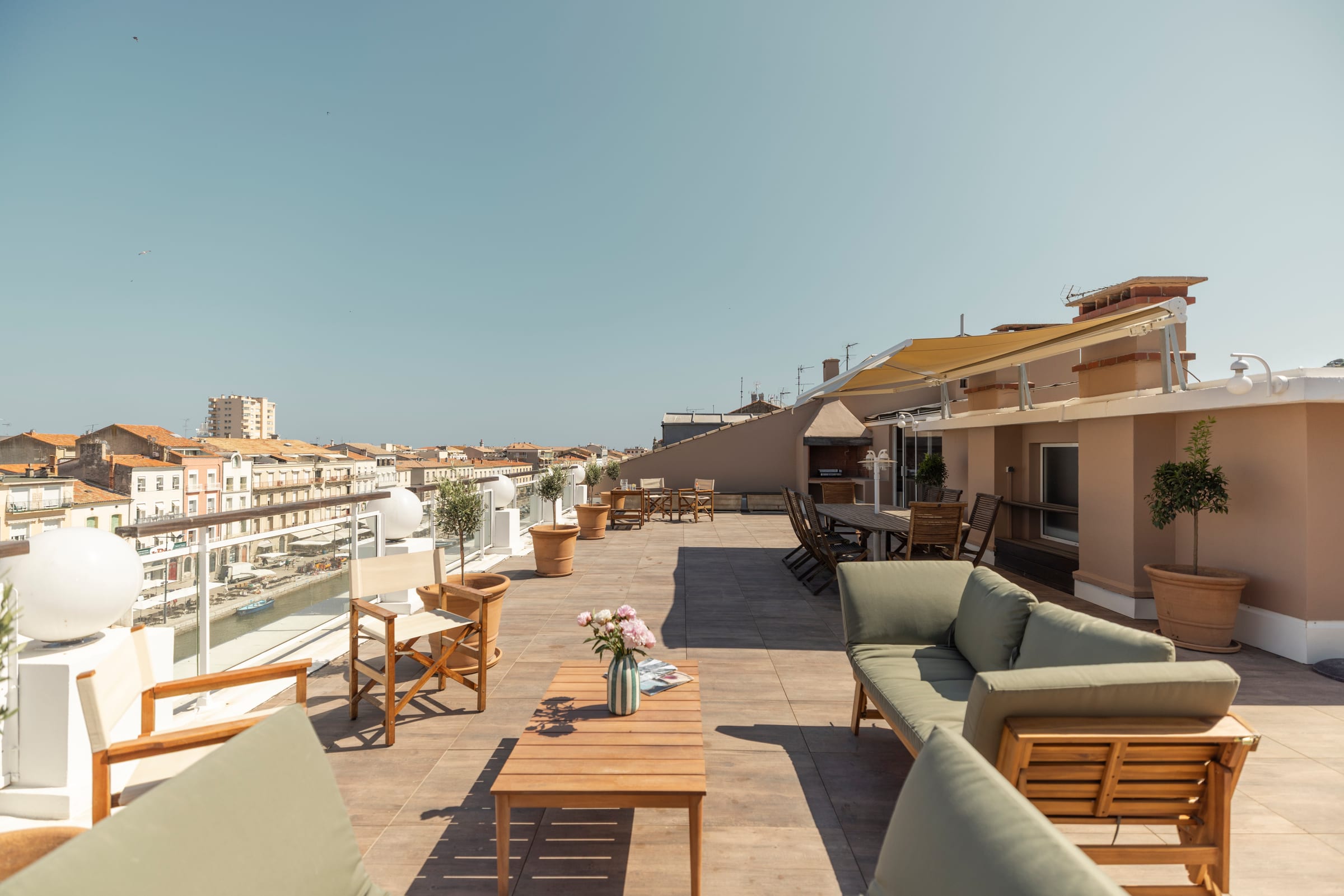Rooftop at Rooftop Sétois, Sète, Languedoc