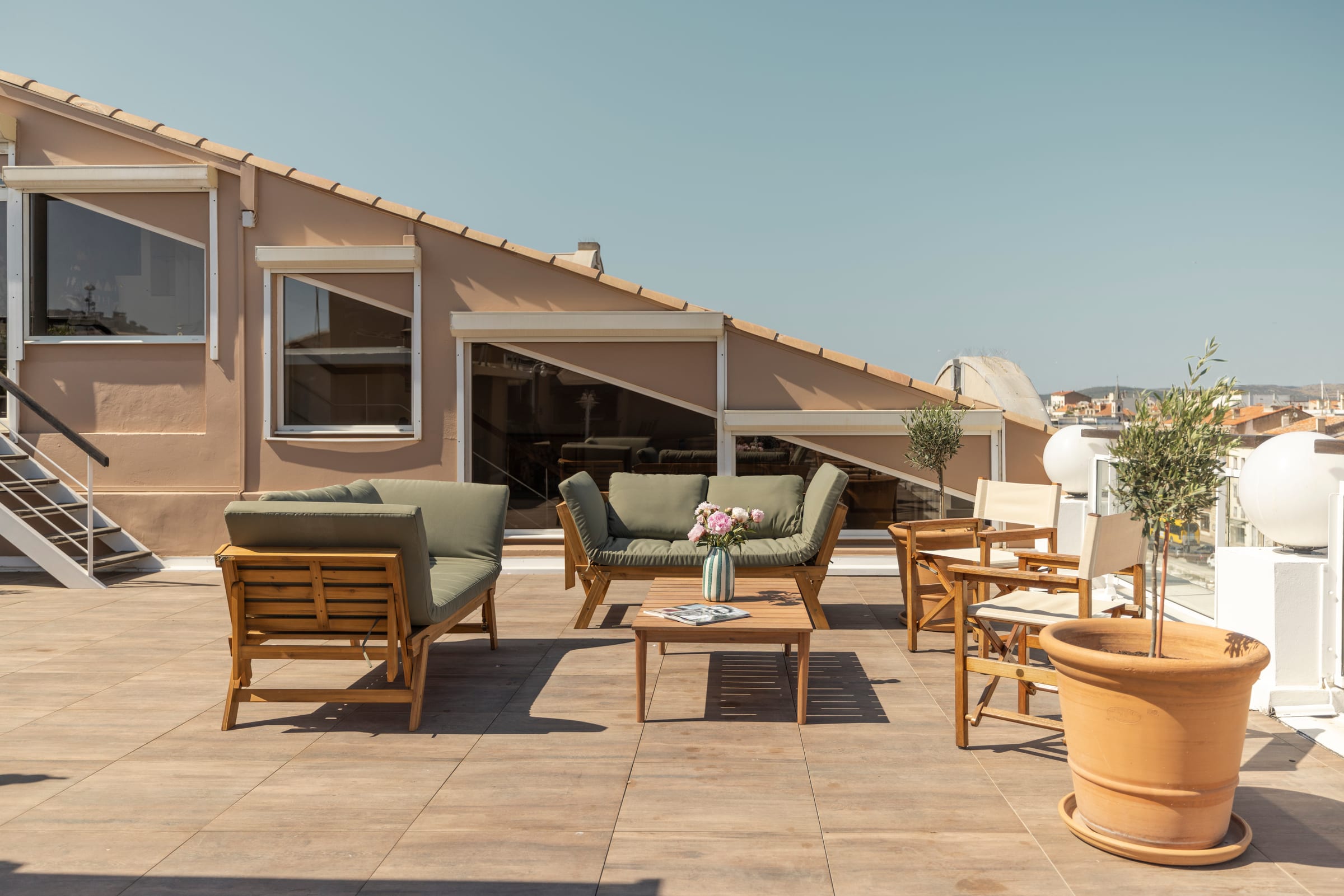 Rooftop at Rooftop Sétois, Sète, Languedoc