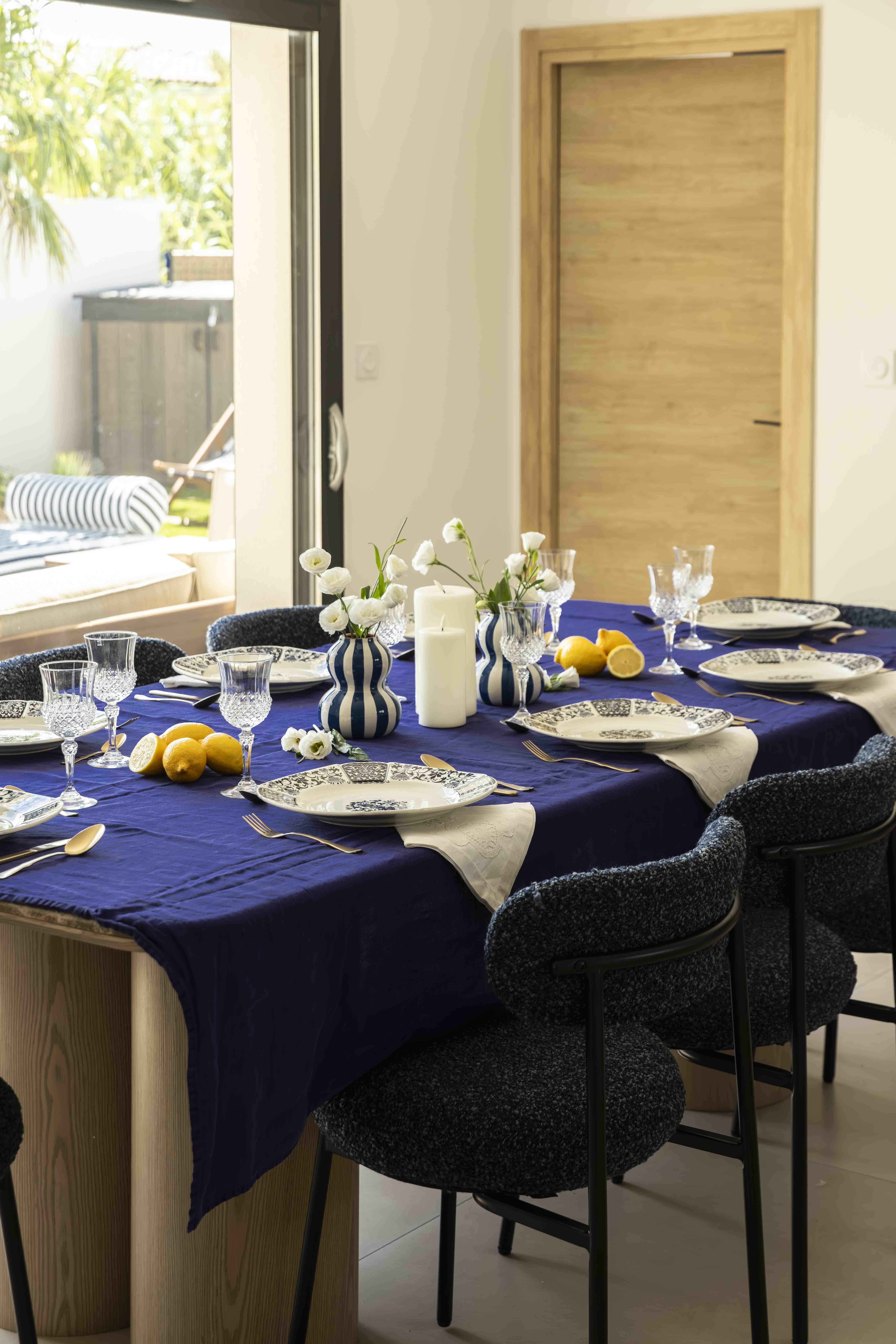 Dining Room at Villa Amalfi, Agde, Languedoc