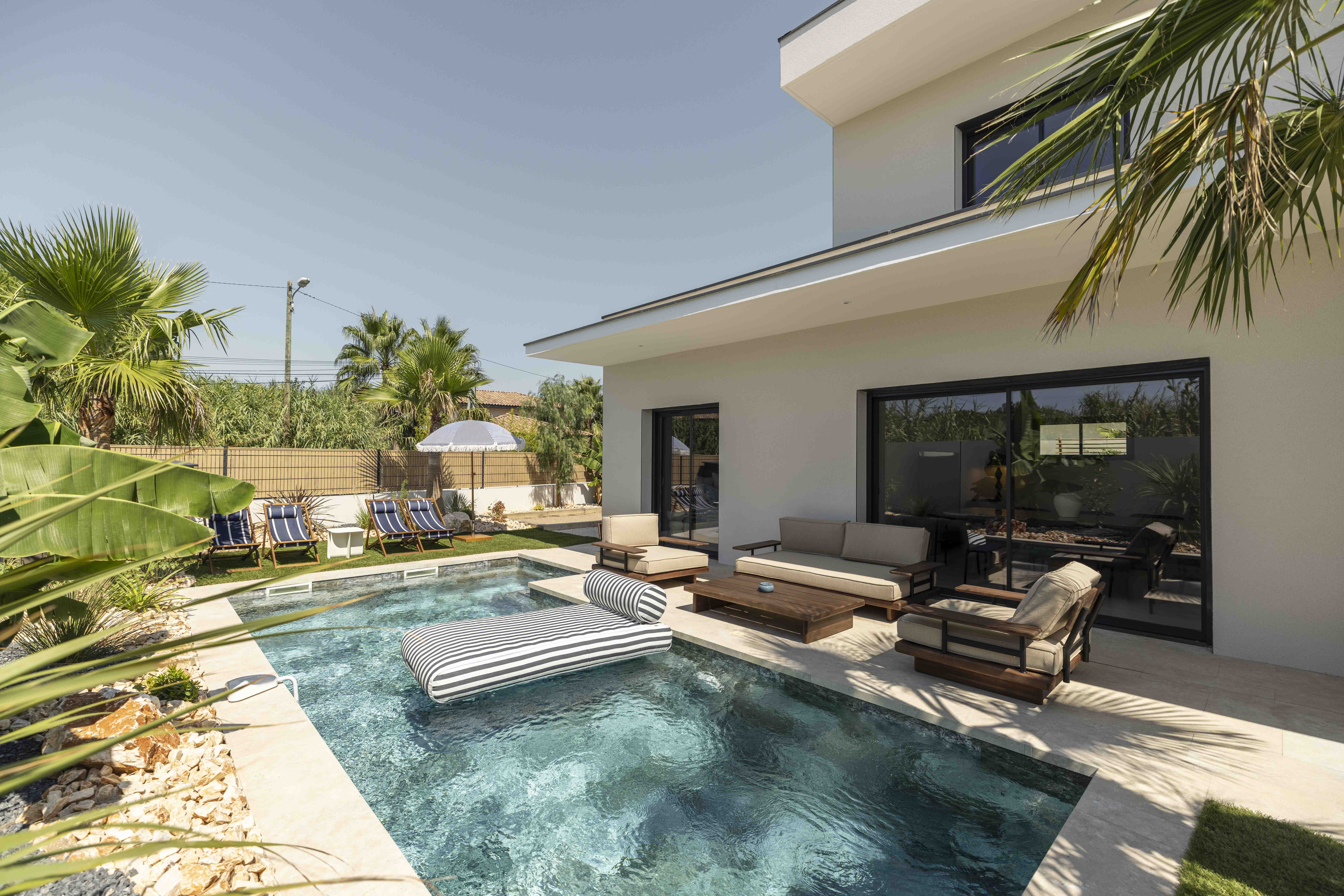 Pool at Villa Amalfi, Agde, Languedoc