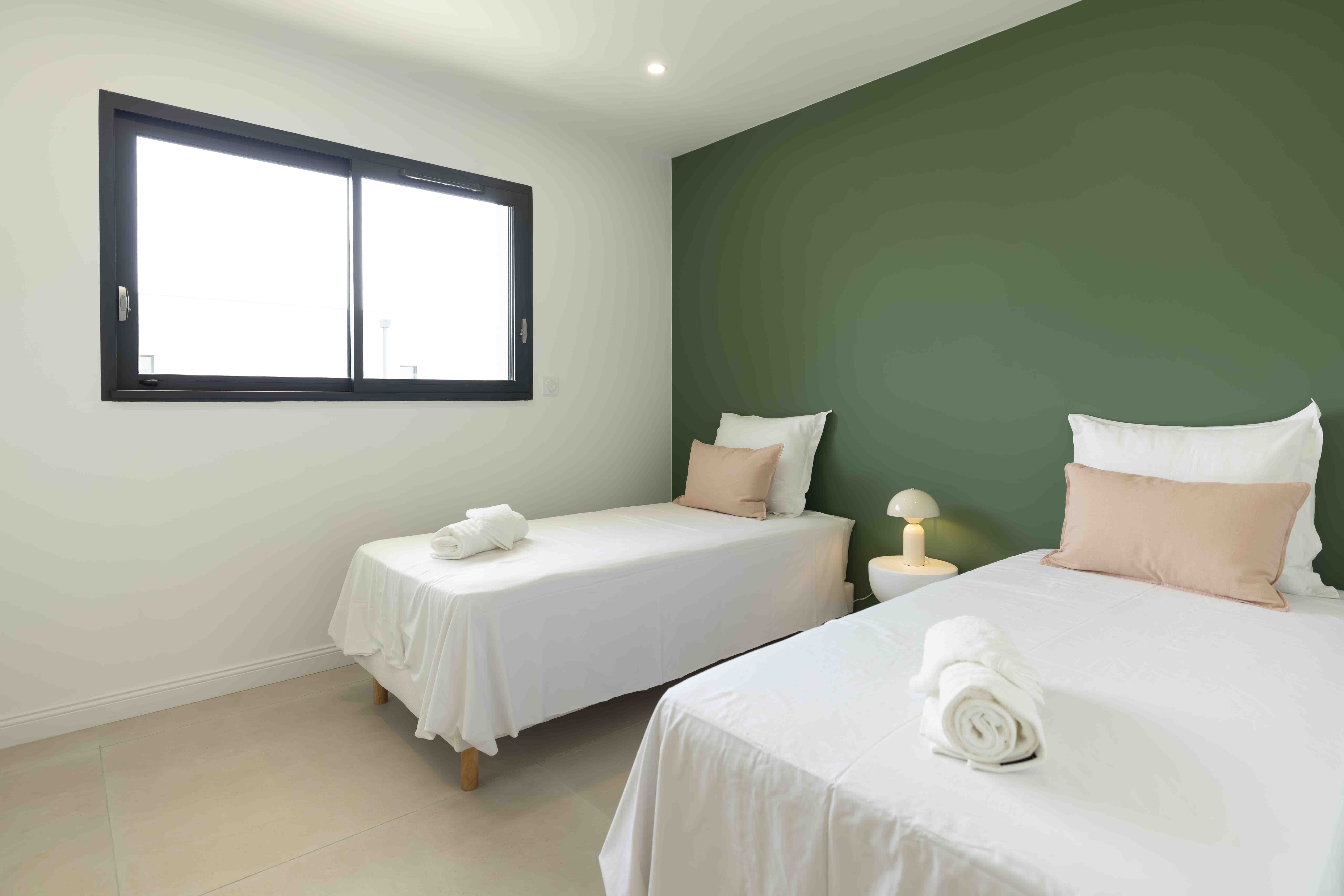 Bedroom 4 at Villa Capri, Agde, Languedoc