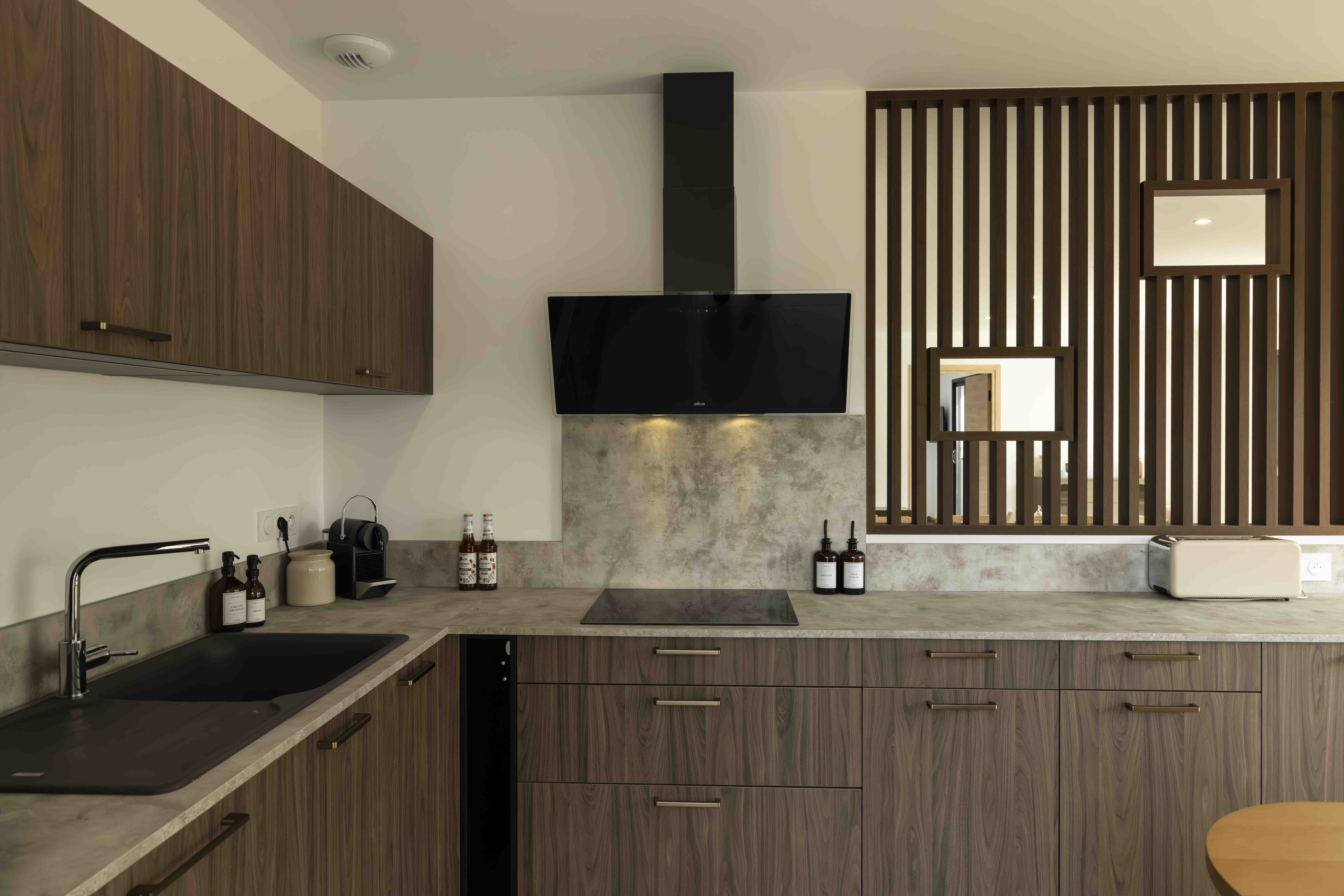 Kitchen at Villa Capri, Agde, Languedoc