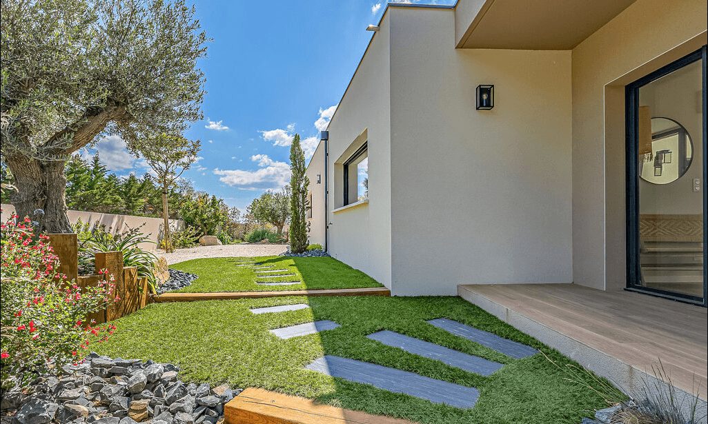 Exterior at Villa Corail, near Béziers, Languedoc