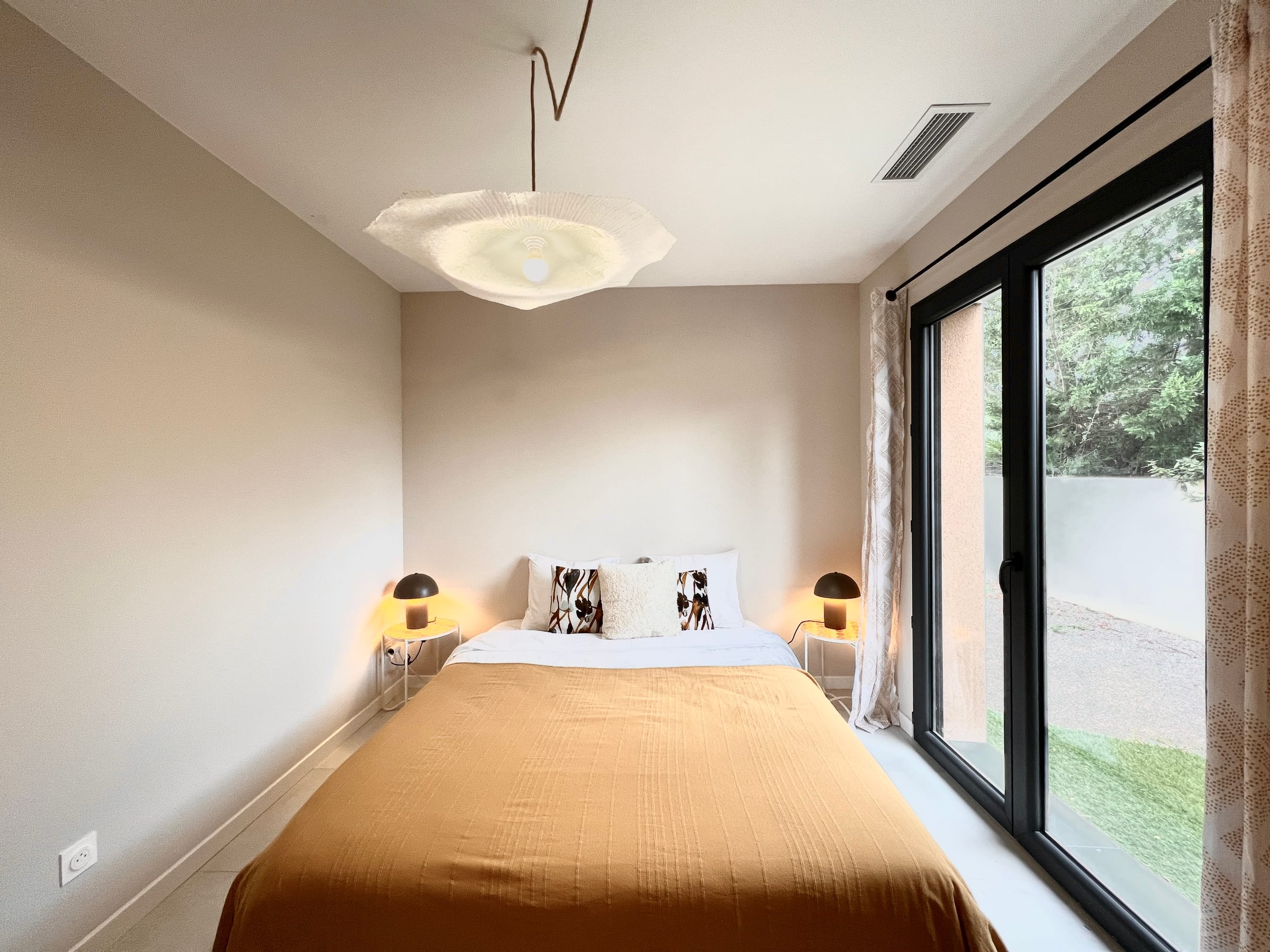 Bedroom 3 at Villa Palmera, near Béziers, Languedoc