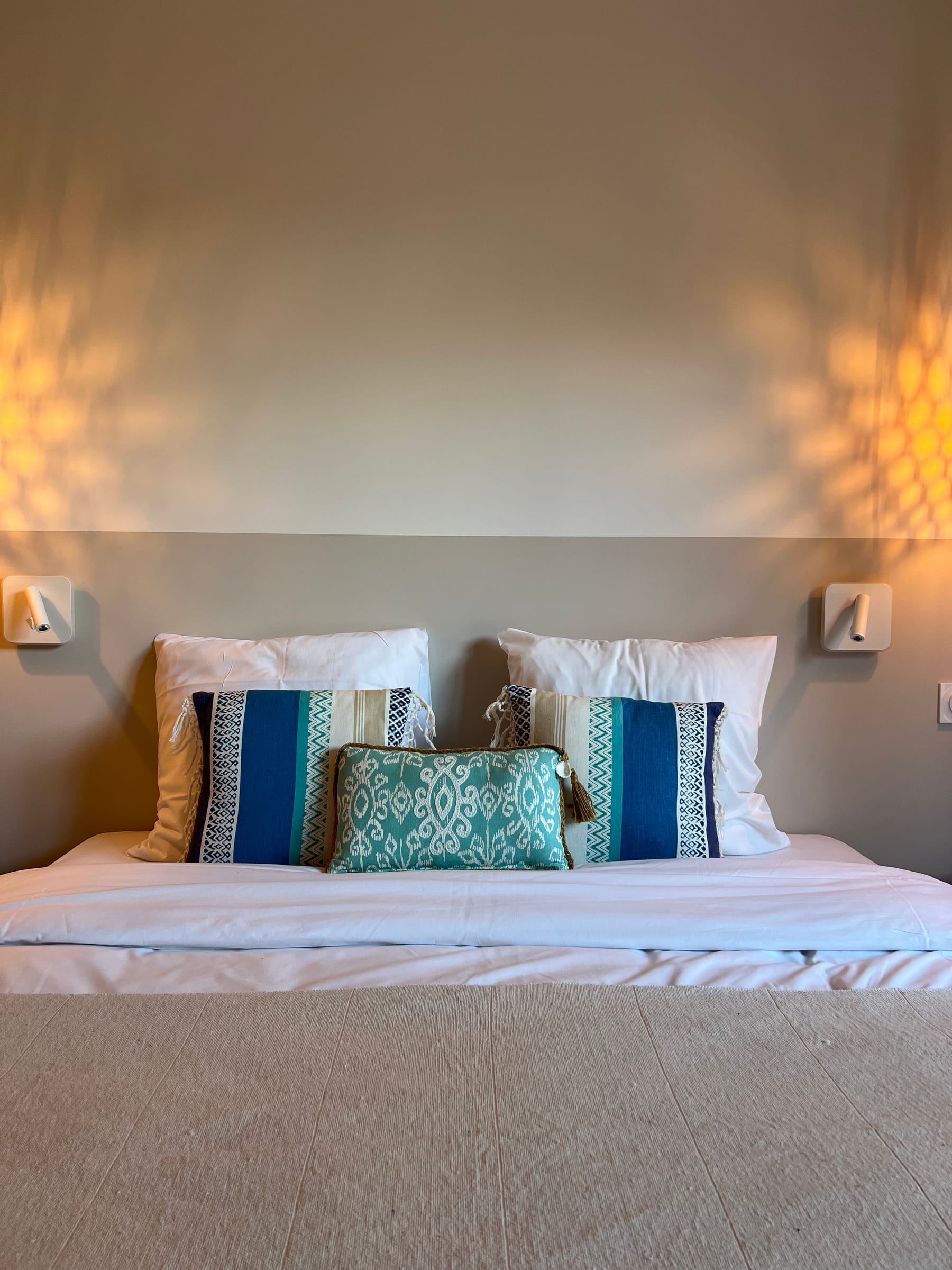 Bedroom 4 at Villa Palmera, near Béziers, Languedoc