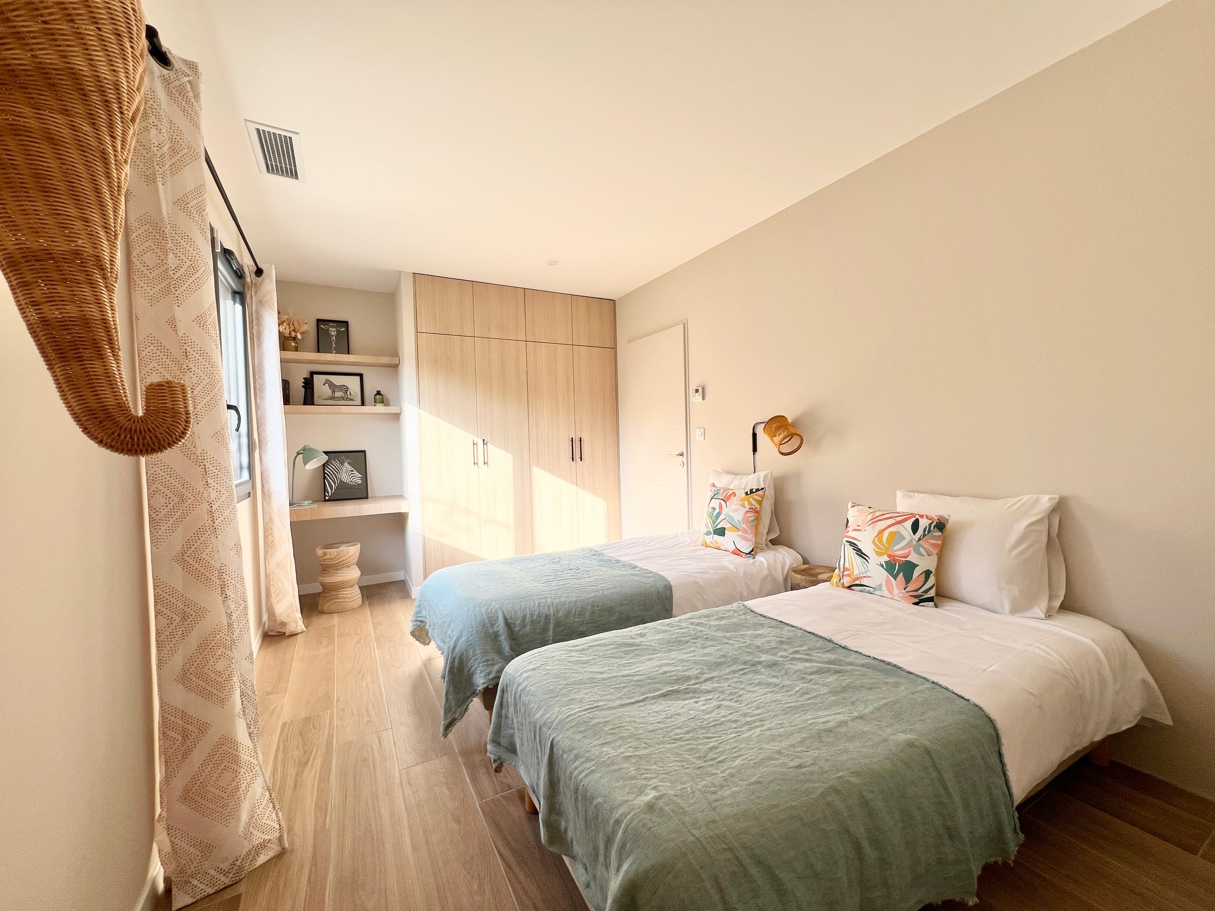 Bedroom 5 at Villa Palmera, near Béziers, Languedoc