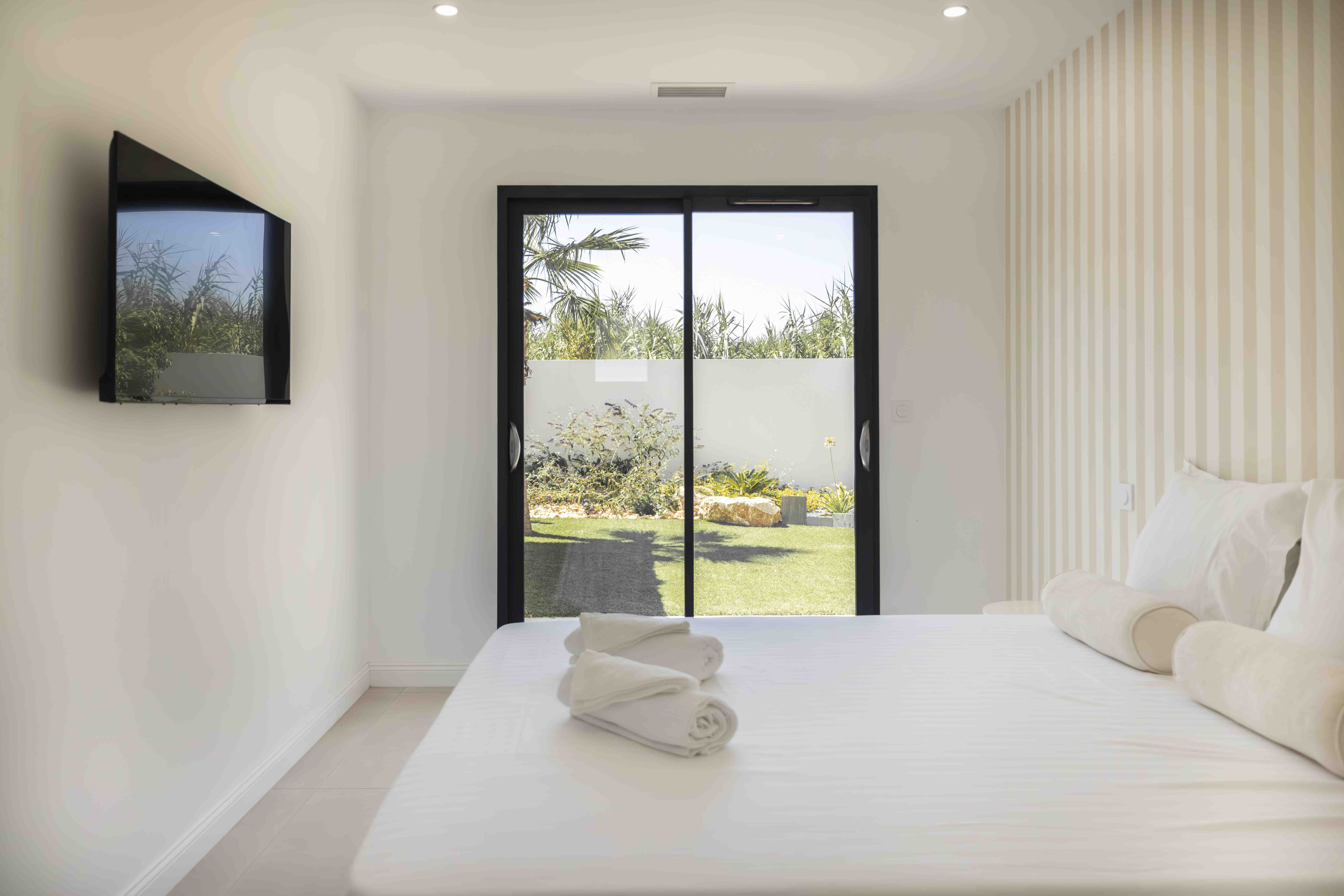Bedroom 2 at Villa Siena, Agde, Languedoc